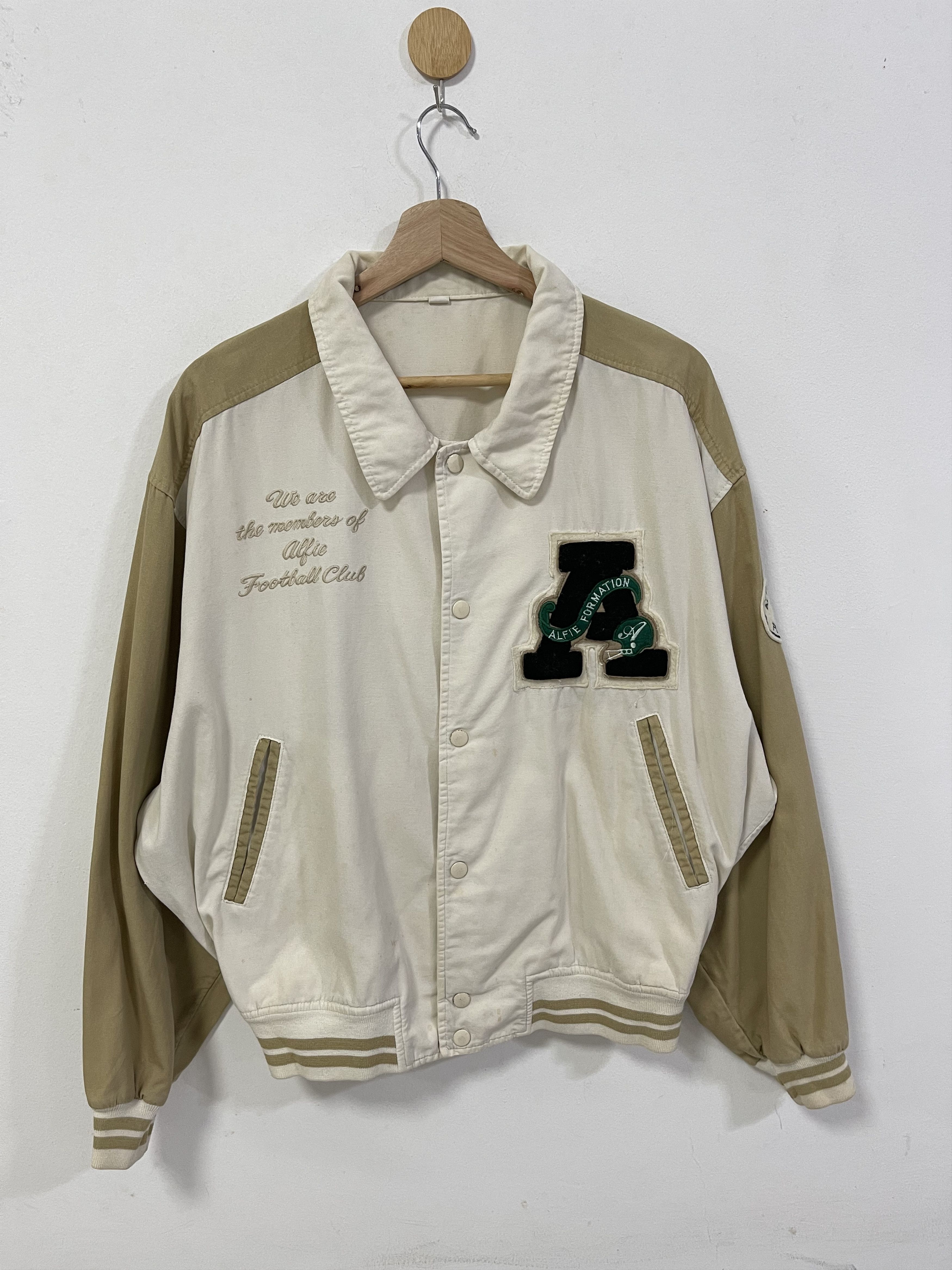Sports Specialties × Vintage Distressed Alfie Formation Sport Club Logo Button Up Jacket Size US S / EU 44-46 / 1 - 9 Thumbnail