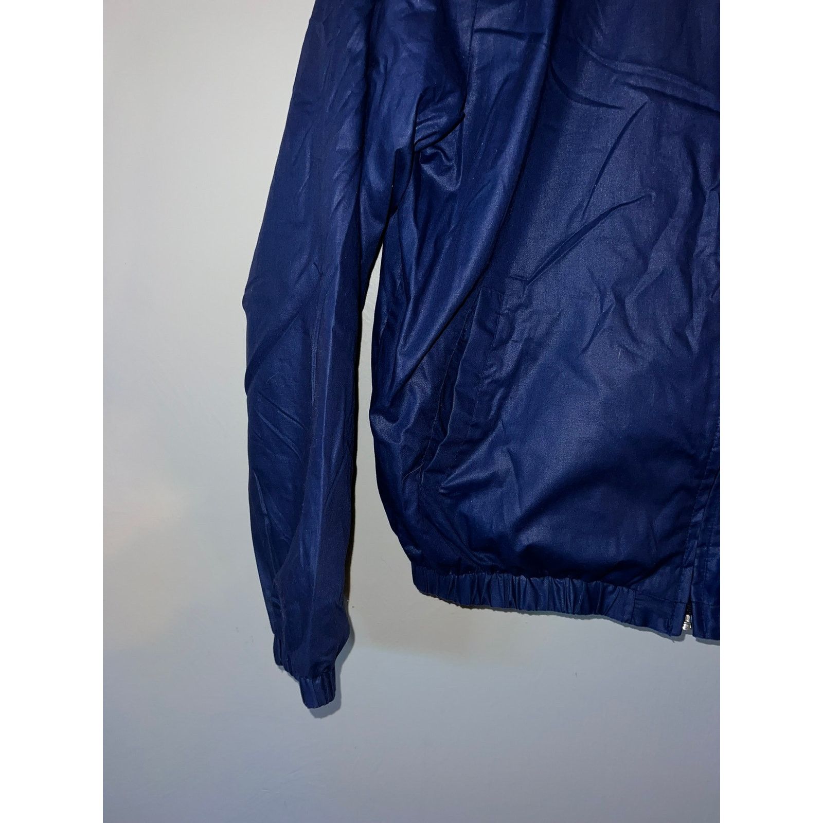 Sears Vintage Sears Jacket Shell Blue Polyester Outerwear 80s 70s Size US L / EU 52-54 / 3 - 4 Thumbnail