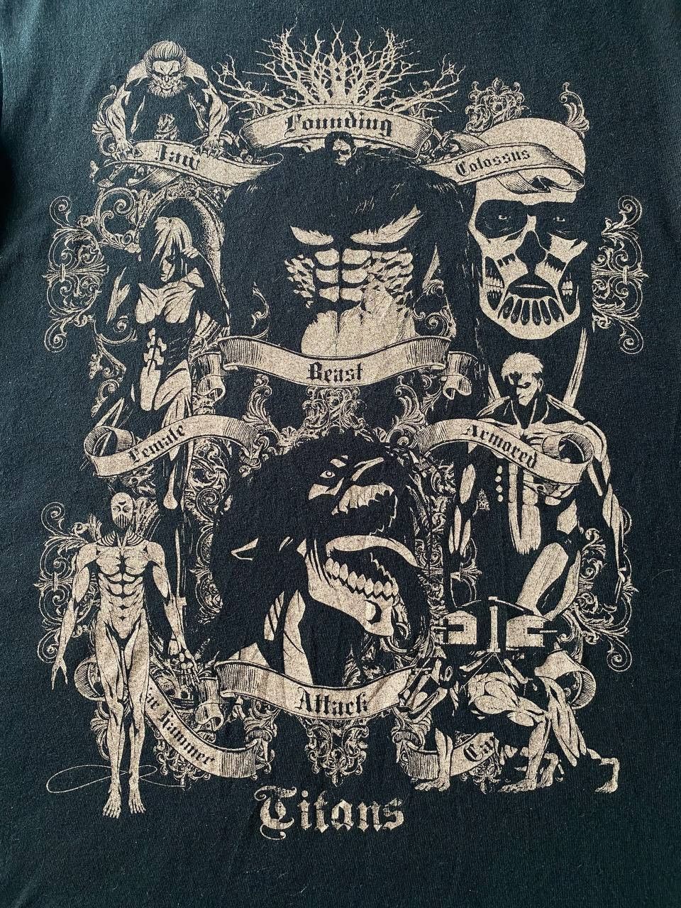 Anime Attack On Titan (All 9 Titans) COSPA Japan Anime T-shirt Size US M / EU 48-50 / 2 - 3 Thumbnail