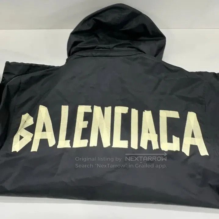 Balenciaga Balenciaga SS23 Logo Print Oversized Jacket. Size US S / EU 44-46 / 1 - 8 Thumbnail
