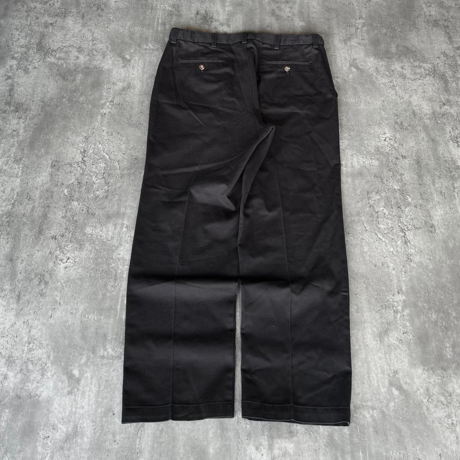 Japanese Brand × Vintage Vintage Y2K Haggar Black Label Casual Chino Dress Pants Size US 36 / EU 52 - 2 Thumbnail