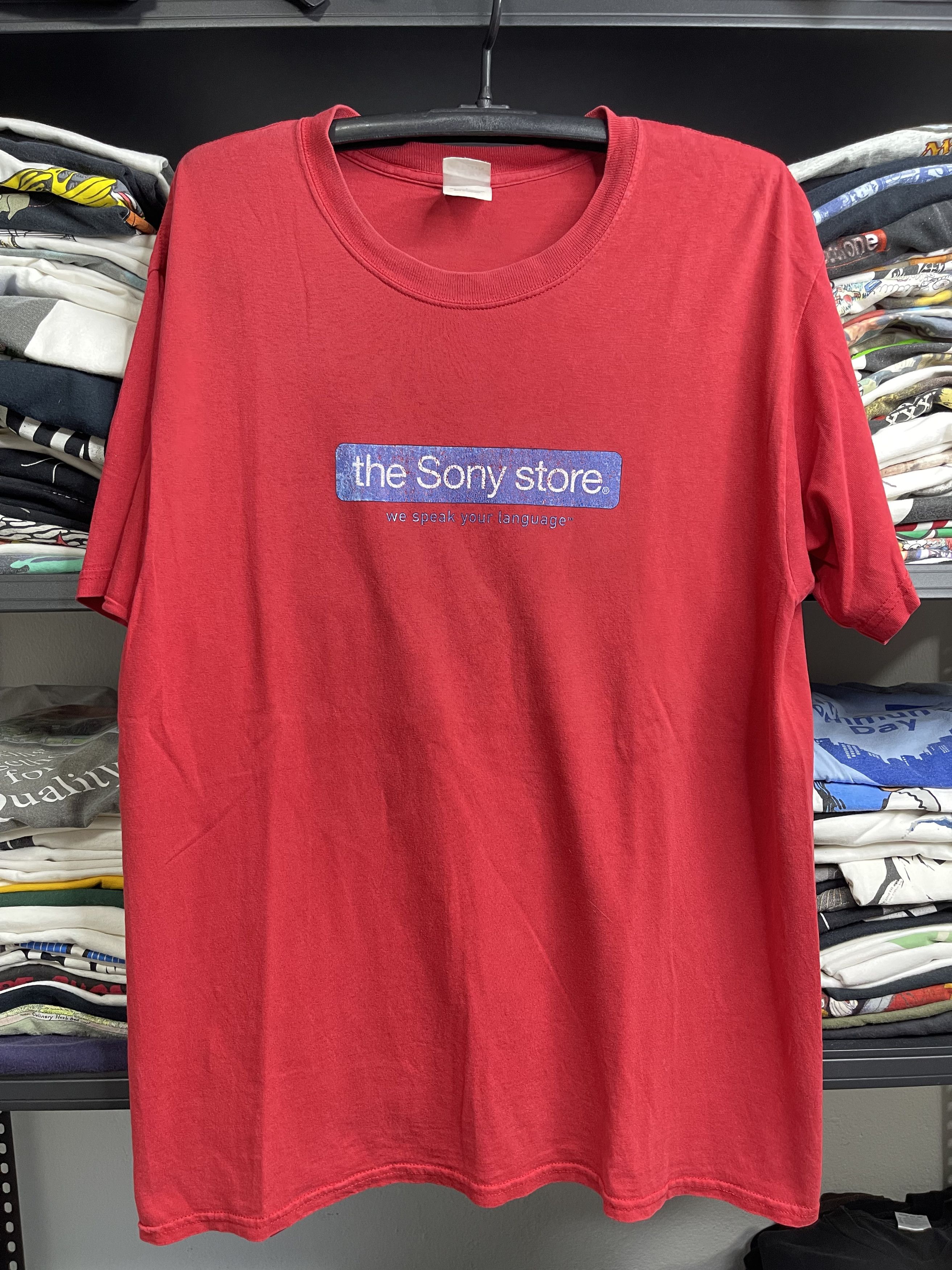 Sony × Vintage Vintage The Sony Store Tee L Size US L / EU 52-54 / 3 - 1 Thumbnail