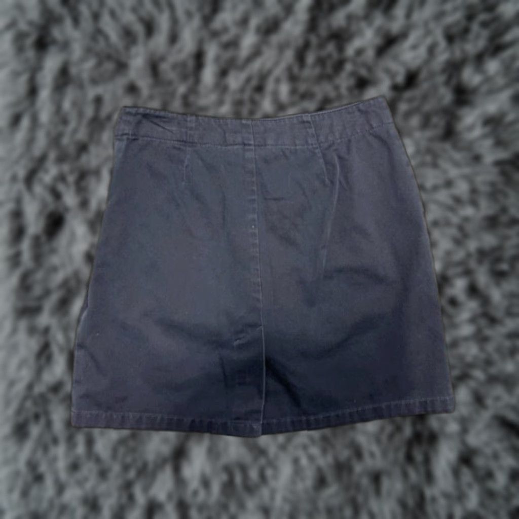 Lands' End Lands' End Skort Sz 1 Mini Blue Cotton Twill Preppy Vacation Golf Tennis Women Short Size 25" / US 0 / IT 36 - 1 Thumbnail