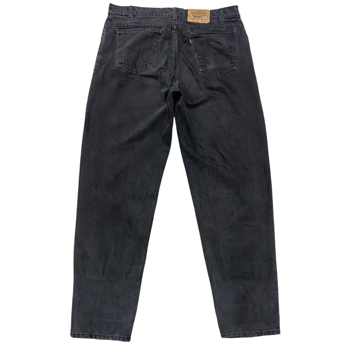 Levi's Vintage Levis 550 Black Loose Skater Jeans Size US 38 / EU 54 - 2 Thumbnail