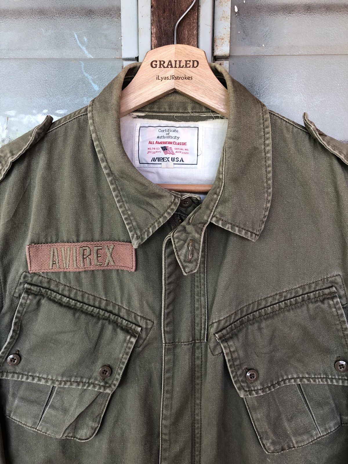 Avirex Vintage Avirex Army Jacket Size US M / EU 48-50 / 2 - 3 Thumbnail