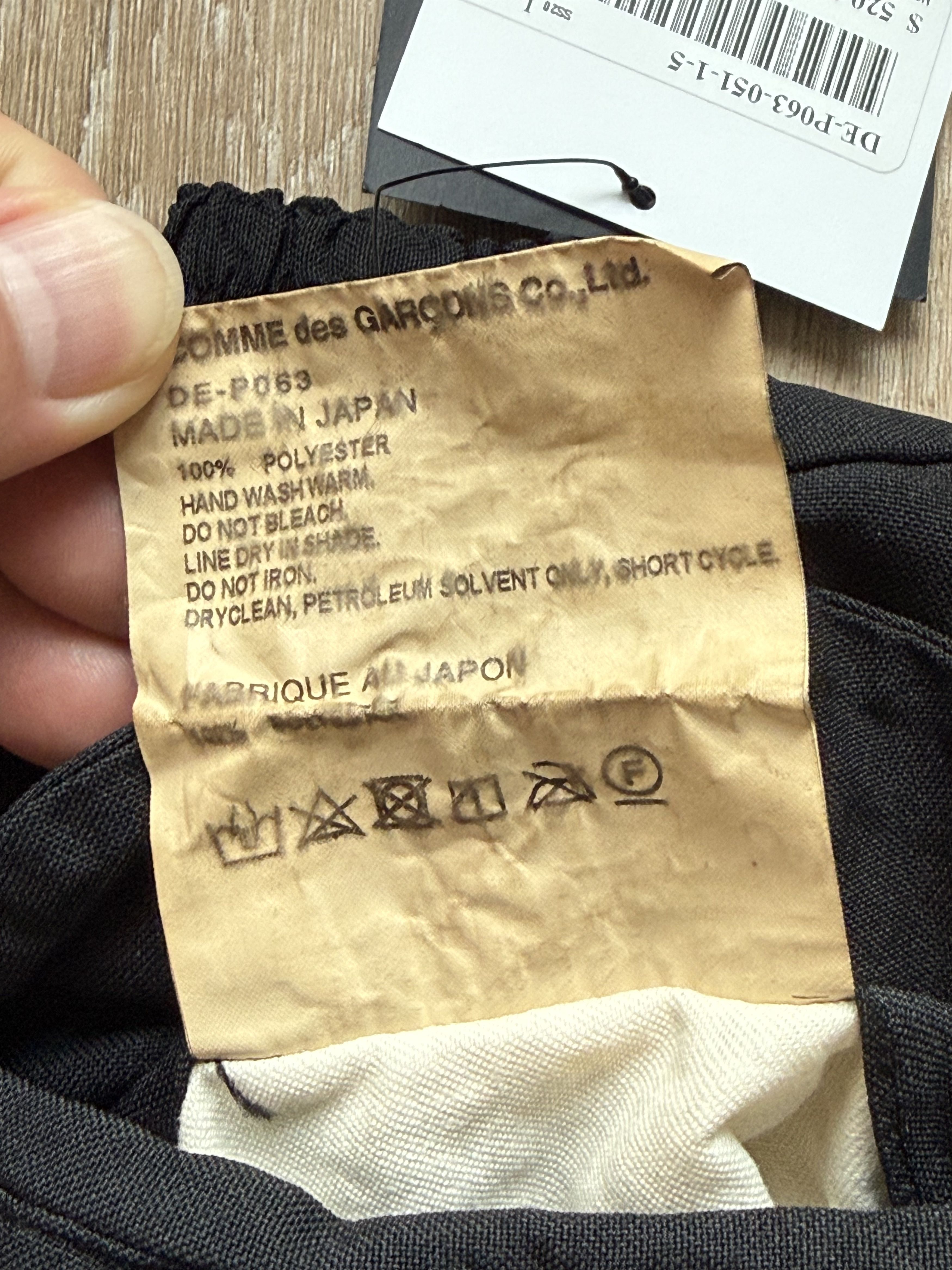 Comme des Garcons Homme Deux comme des garcons homme deux elastic waist pants Size US 34 / EU 50 - 4 Thumbnail
