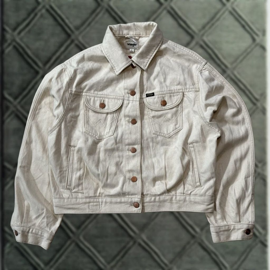 Wrangler VINTAGE Wrangler Women's Jeans Shirts Jackets Embroidered Western Jacket Small Lainey Size S / US 4 / IT 40 - 1 Thumbnail
