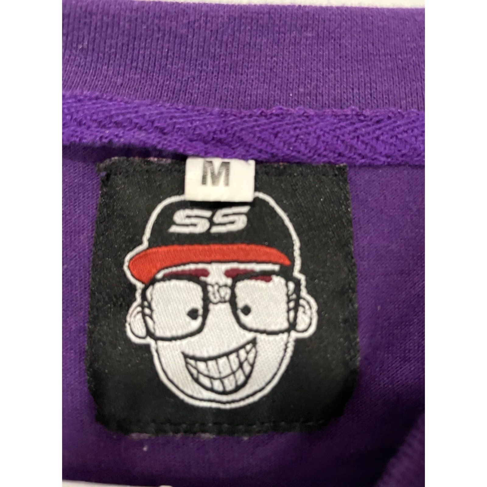 Vintage VINTAGE Secret Scientist Graphic Print T-Shirt - Men's Purple Bear - Size Medium - Anime Y2K Size US M / EU 48-50 / 2 - 2 Thumbnail