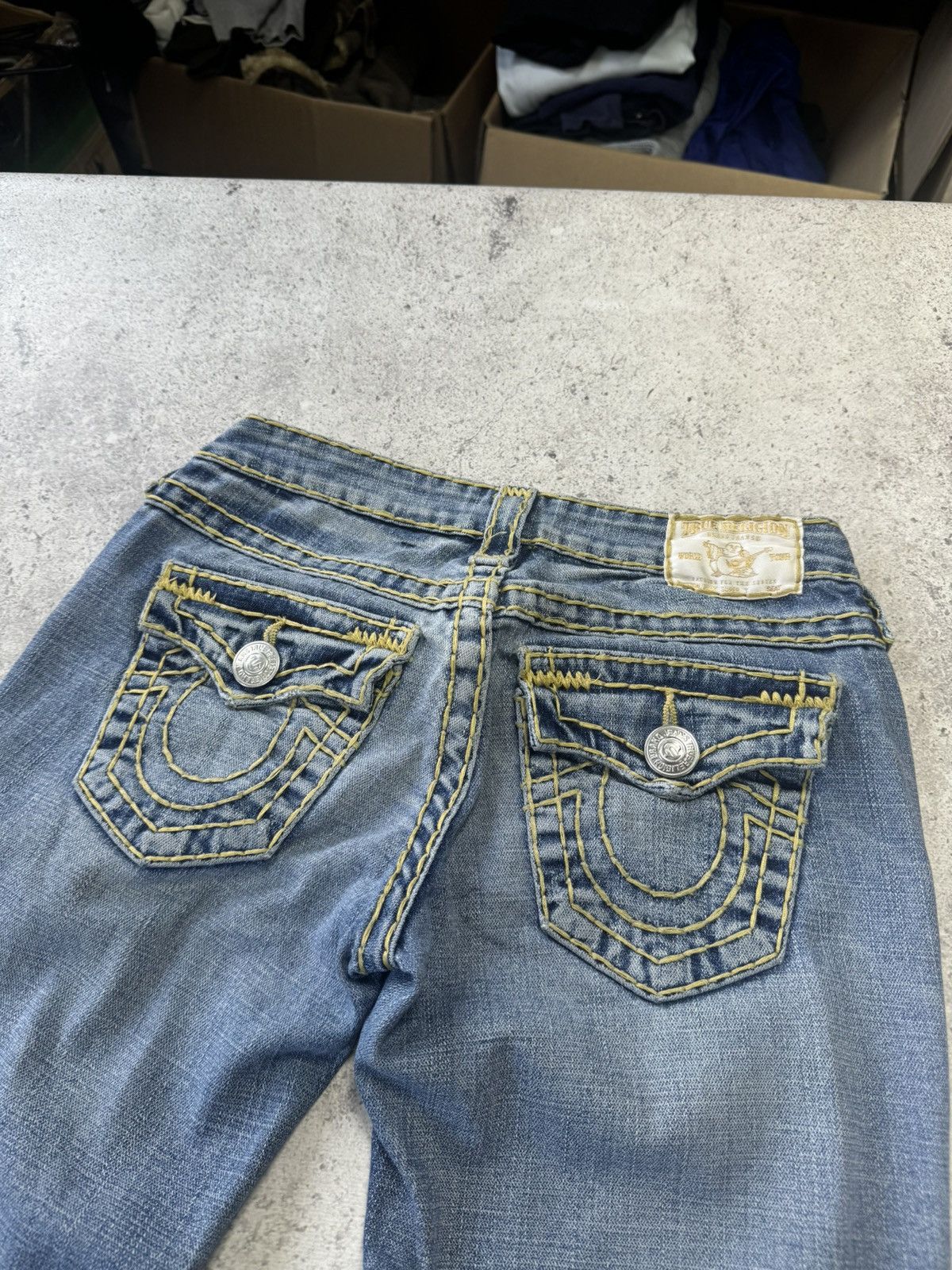 True Religion × Vintage True Religion Vintage Jeans Denim Pants Size 26" / US 2 / IT 38 - 3 Thumbnail