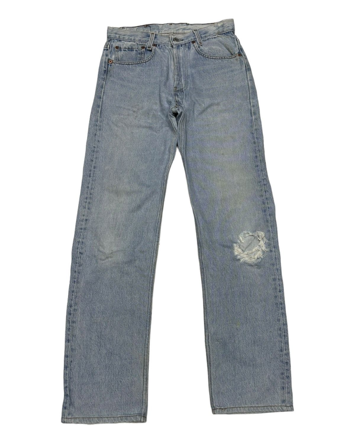 Levi's VINTAGE LEVIS 501 MADE IN USA DISTRESSED DENIM Size US 28 / EU 44 - 1 Thumbnail