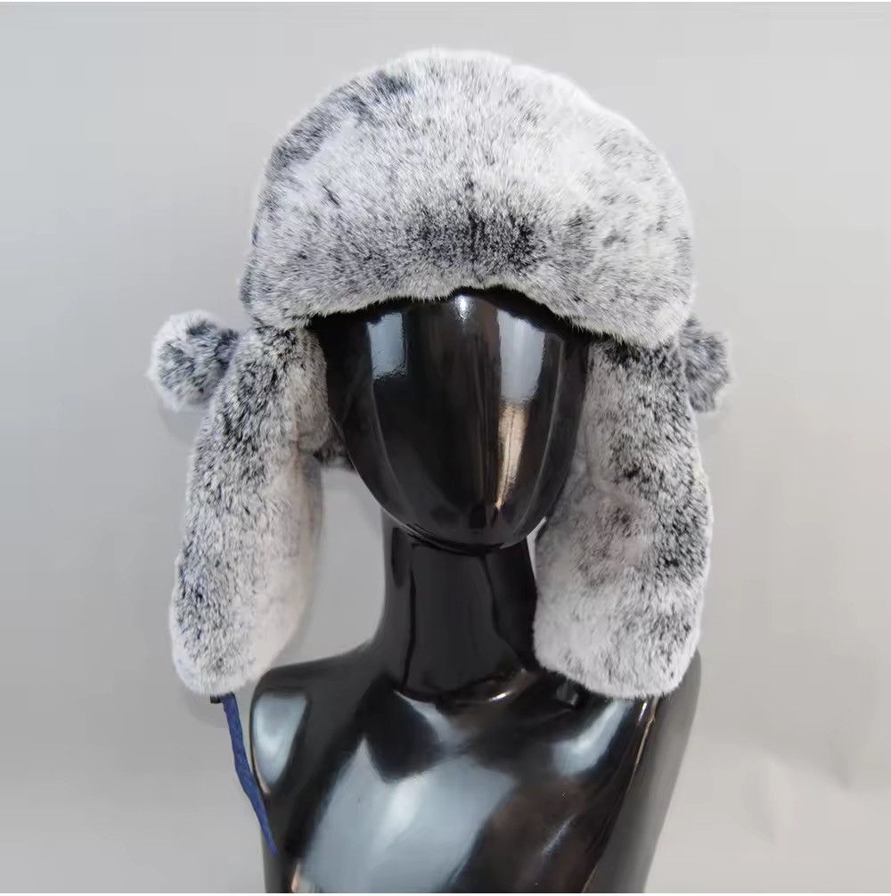 Other Warm Fur Bomber Hat With Earflaps Size ONE SIZE - 1 Thumbnail