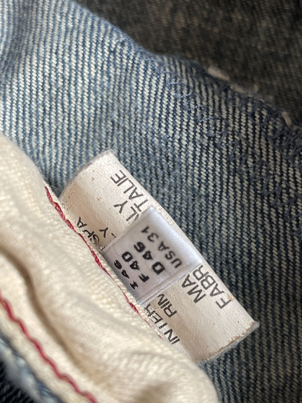 Marithe + Francois Girbaud Vintage Girbaud Jeans Distressed RARE Size US 31 - 5 Thumbnail