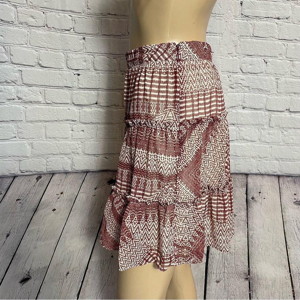 Rebecca Minkoff Rebecca Minkoff Cheryl Tiered Mini Skirt Size 8 Size 30" / US 8 / IT 44 - 4 Thumbnail