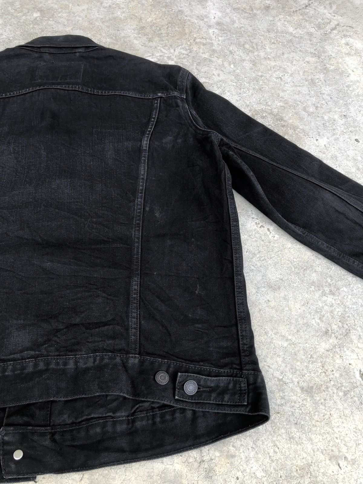 Levi's Y2k Levi’s Denim Jacket Distressed Size US XL / EU 56 / 4 - 15 Thumbnail