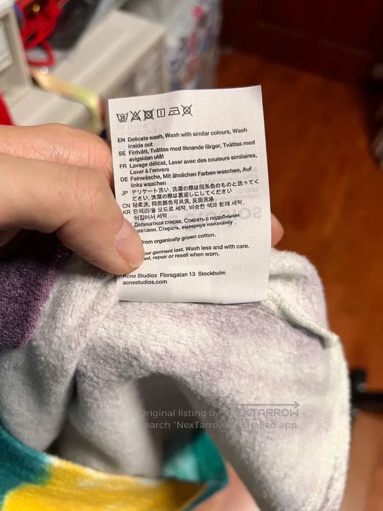 Acne Studios Acne Studios Nordic Smiley Face Rainbow Towel with Thin Fl Size US XS / EU 42 / 0 - 6 Thumbnail