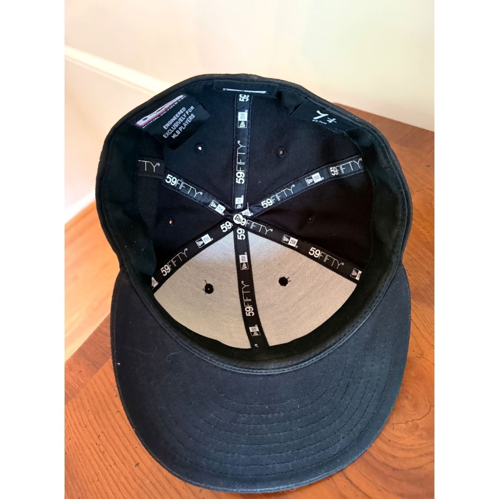 New Era New Era 59Fifty MLB Pittsburgh Pirates Cap Hat Fitted 7-1/4 Black Baseball Cap Men Size 7 1/4 Size ONE SIZE - 4 Thumbnail
