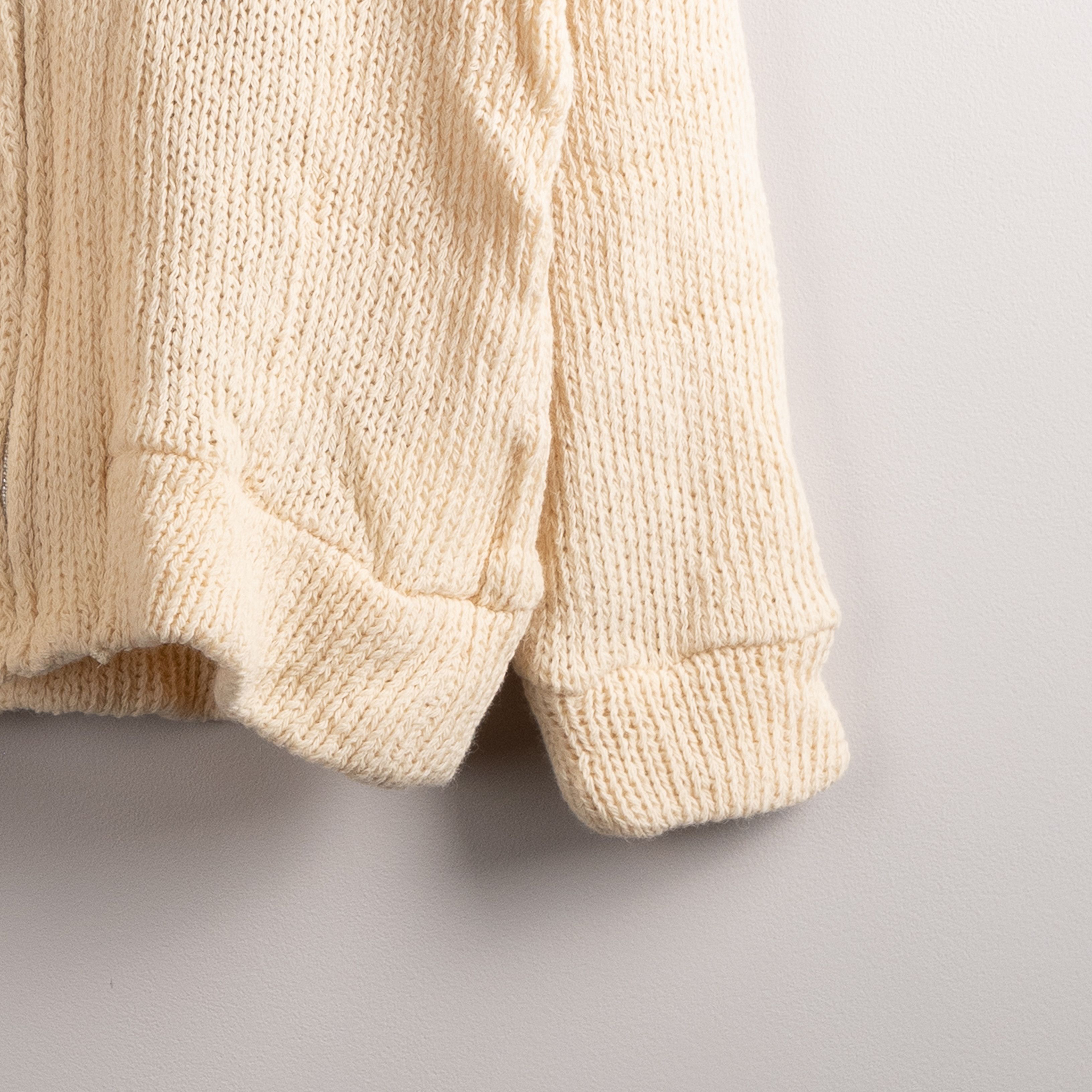 Comme des Garcons Homme Plus Comme Des Garcons Homme Plus 1998 Zip Up Cardigan Cream Size US S / EU 44-46 / 1 - 7 Thumbnail