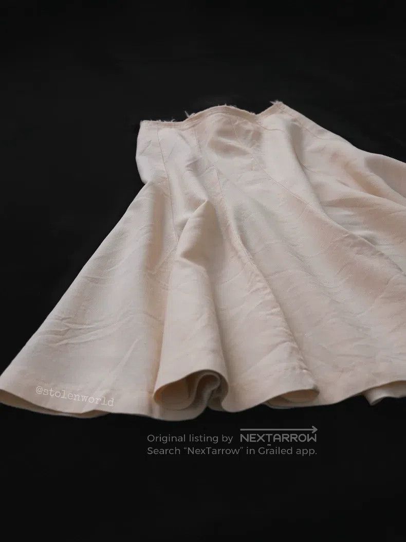Comme des Garcons Comme des Garcons size XS Ripped Edge Umbrella Skirt Size 23" - 2 Thumbnail