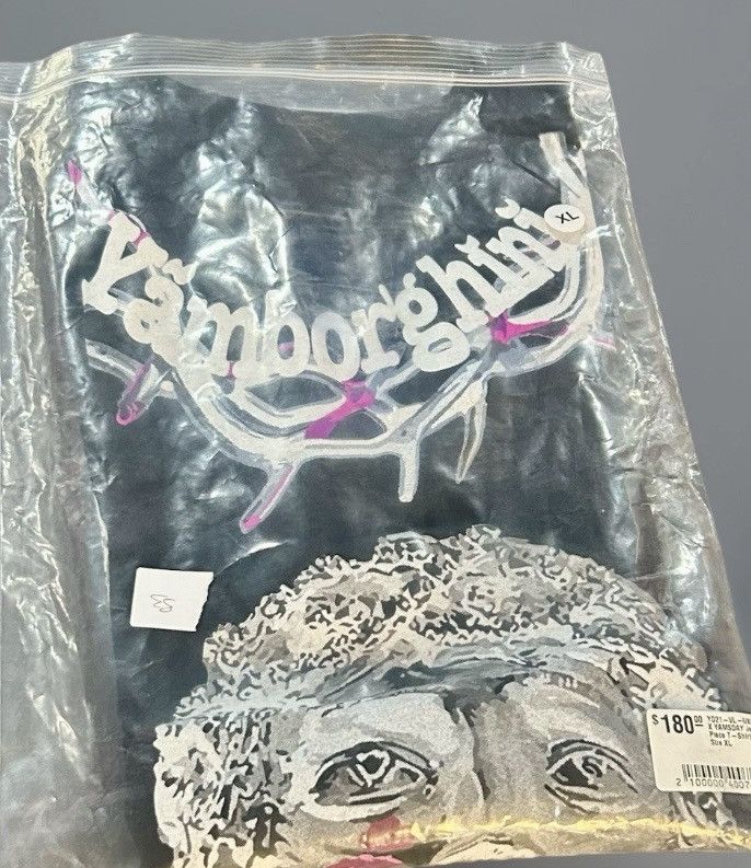 Vlone Vlone x Yams Day Jesus Piece T-Shirt 'Black' Size Large Size US XL / EU 56 / 4 - 13 Thumbnail