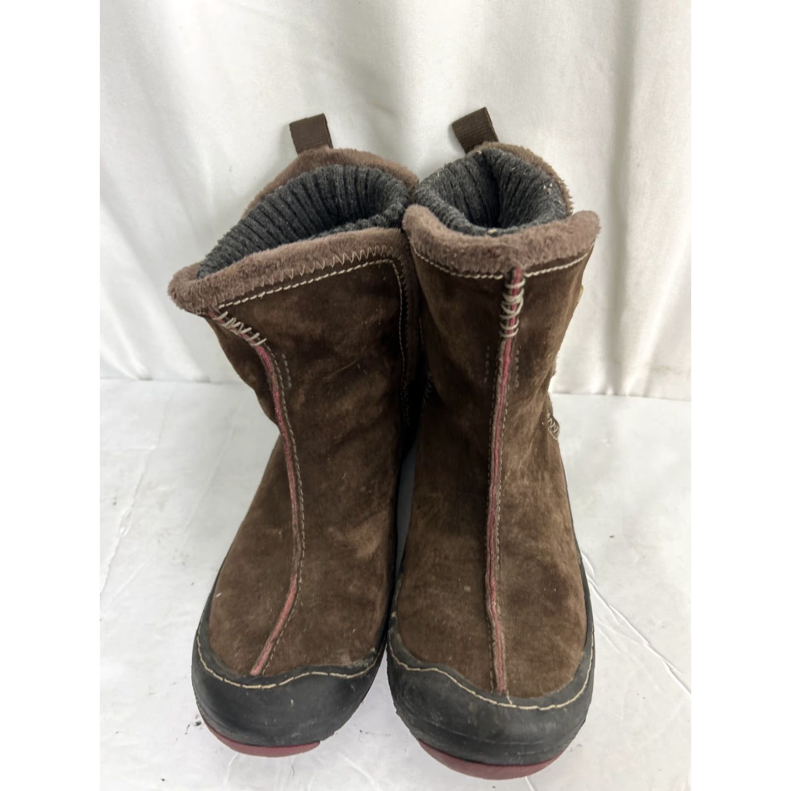 Clarks Privo by Clarks Boots Womens 5.5M Winter Ankle Button Leather Brown 37699 Size US 6 / IT 36 - 5 Thumbnail