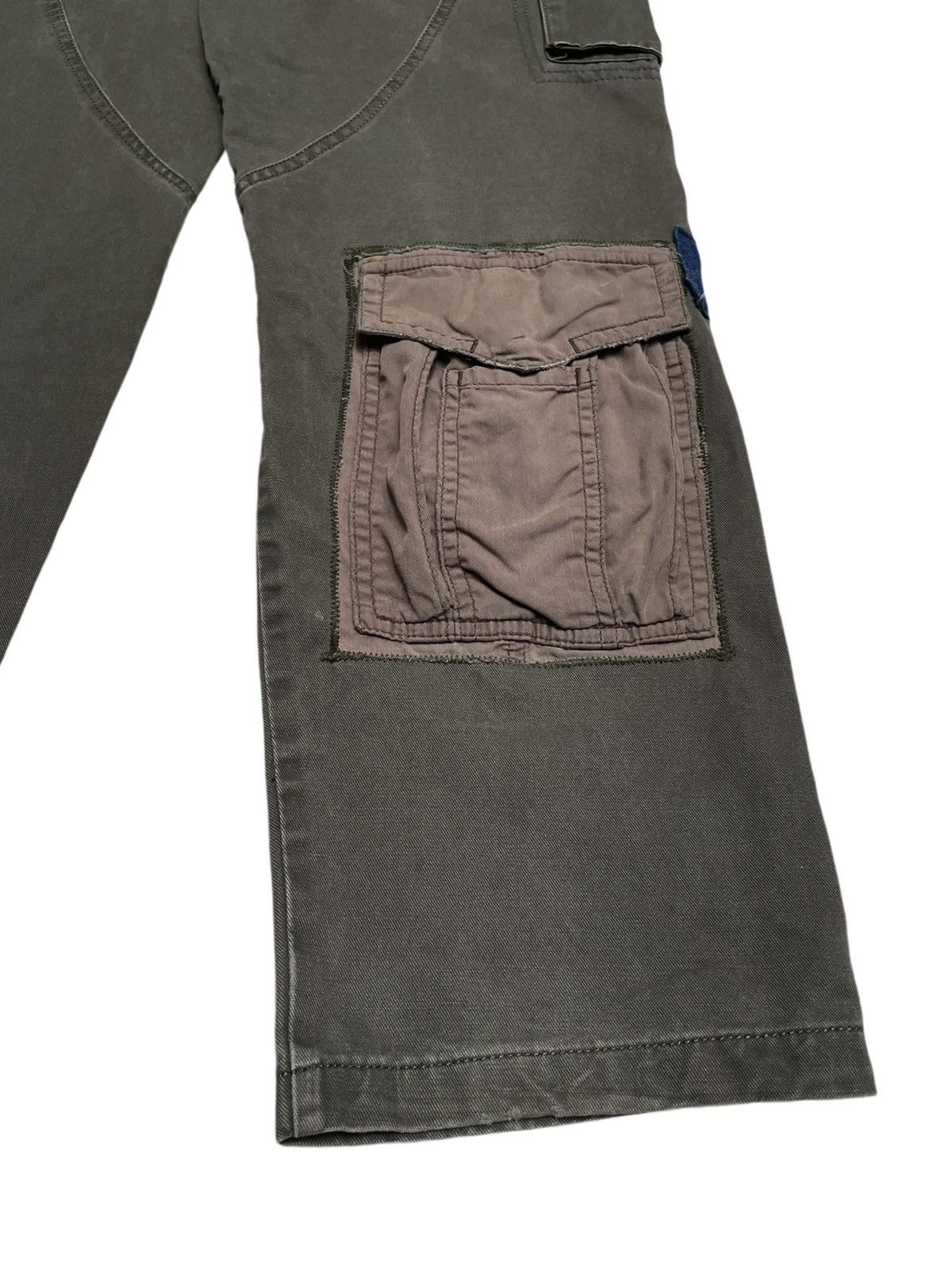 Vintage Rare Vintage Military M65 Sashiko Boro Cargo Pants 1990s Size US 32 / EU 48 - 8 Thumbnail