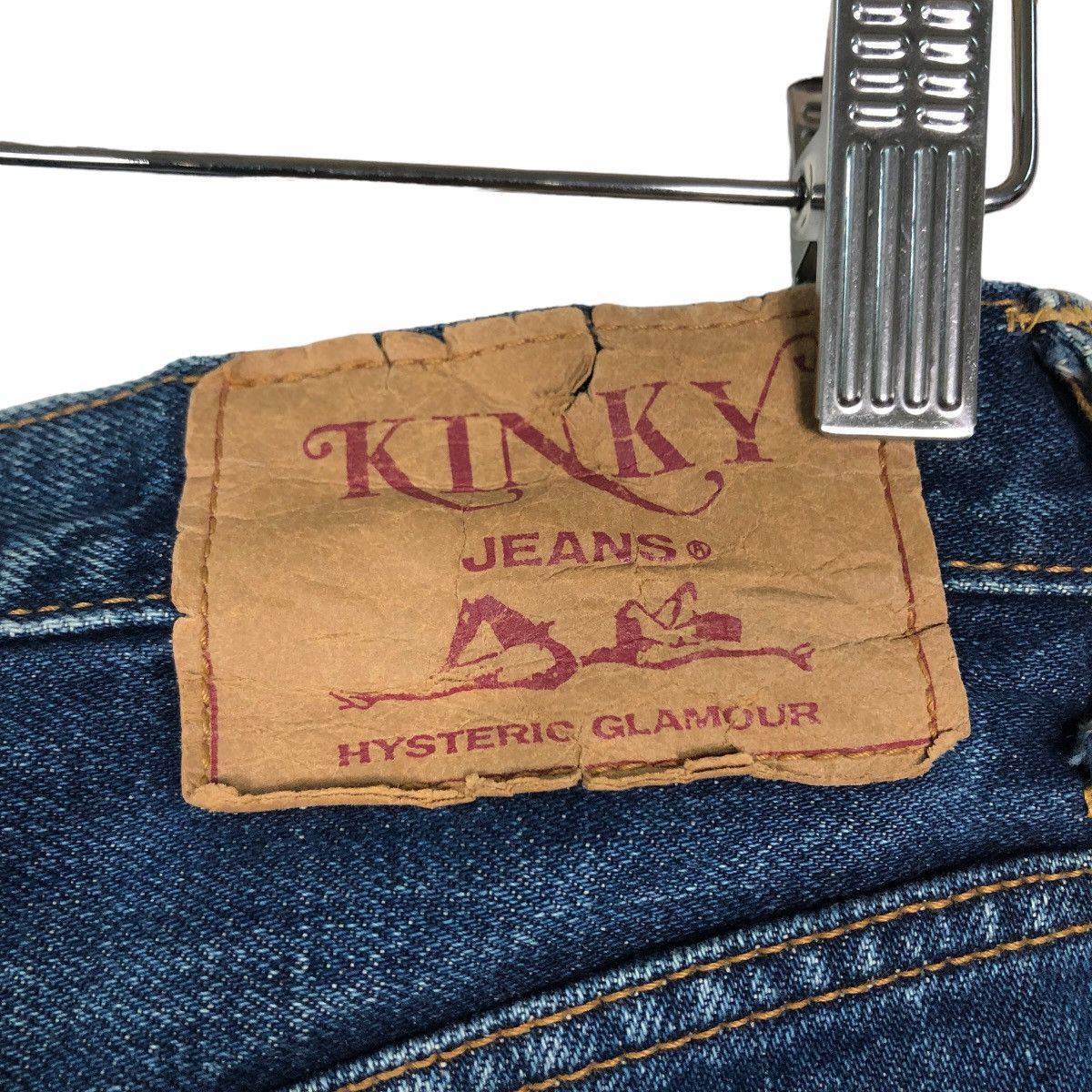 Hysteric Glamour 🔥VINTAGE SKINNY CUT DENIM JEANS KEARNY HYSTERIC GLAMOUR Size US 28 / EU 44 - 20 Thumbnail
