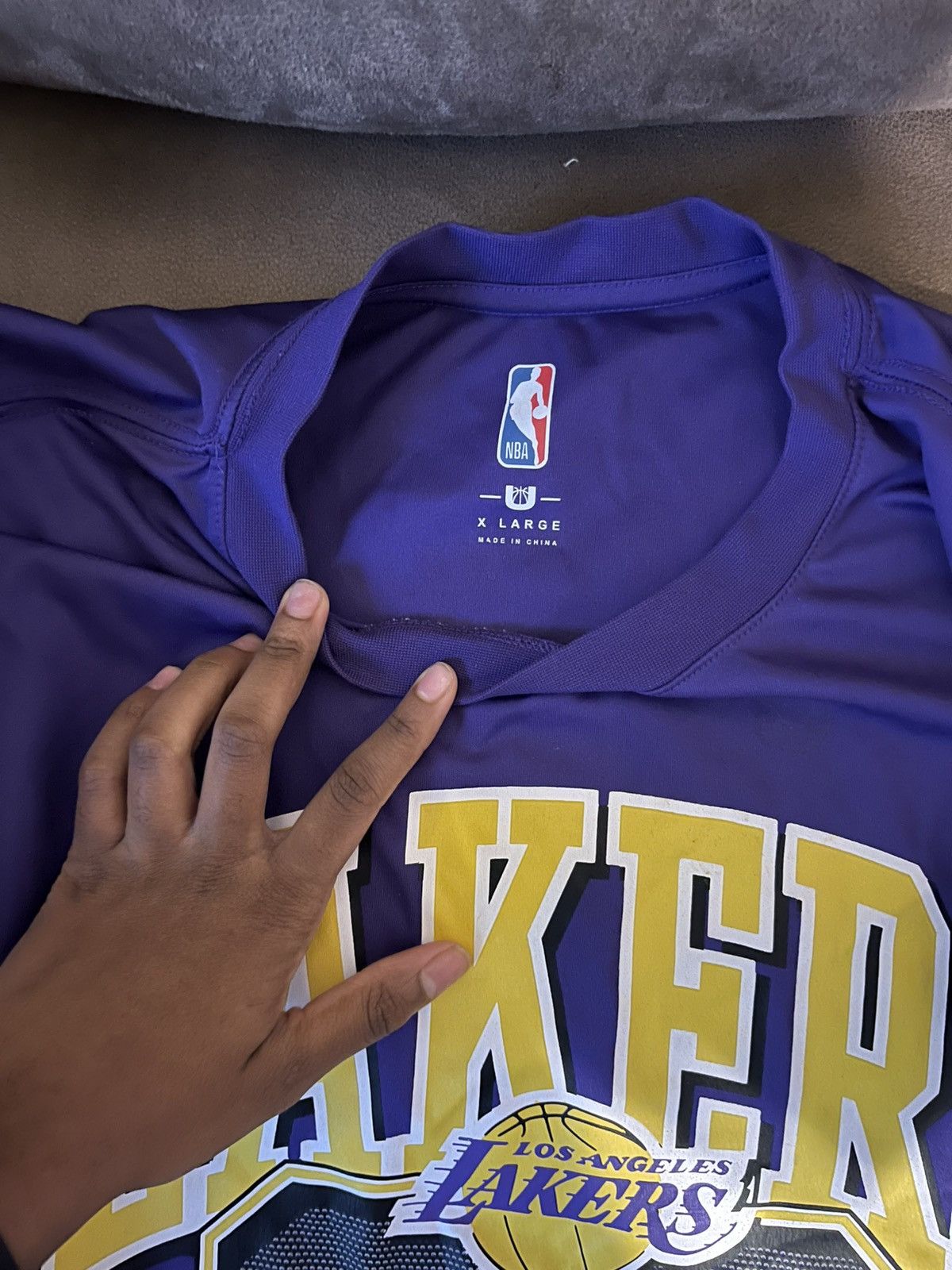 NBA Lakers shirt number 23 Size US XL / EU 56 / 4 - 2 Thumbnail