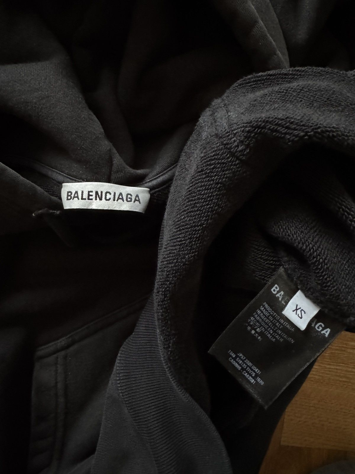 Balenciaga Balenciaga Crew Hoodie Size US XS / EU 42 / 0 - 4 Thumbnail