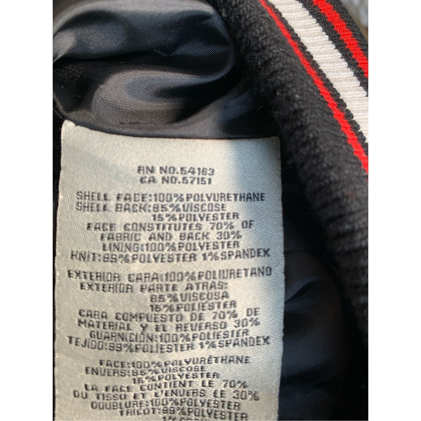 Levi's Levi’s NWT Faux Leather Moto Jacket Black Ribbed Hem Asymmet Size XL / US 12-14 / IT 48-50 - 12 Thumbnail