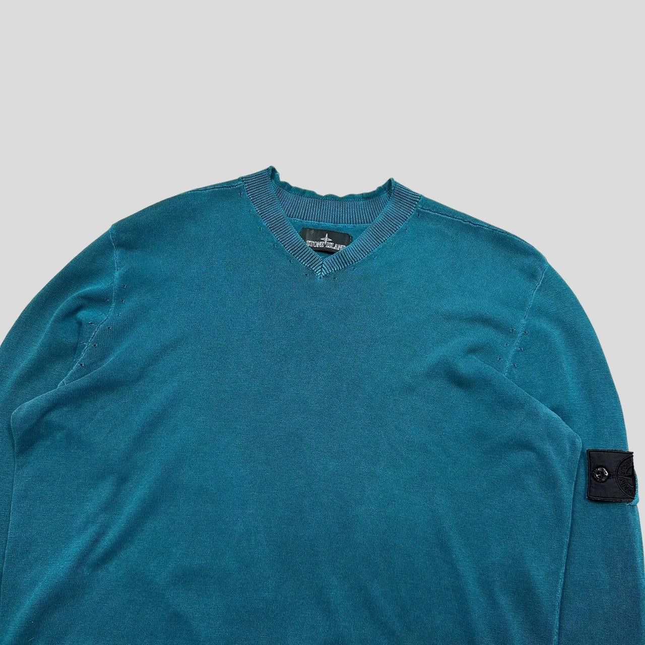 Stone Island Shadow Project Stone Island Shadow Project Punched Knit - L/XL Size US XL / EU 56 / 4 - 2 Thumbnail