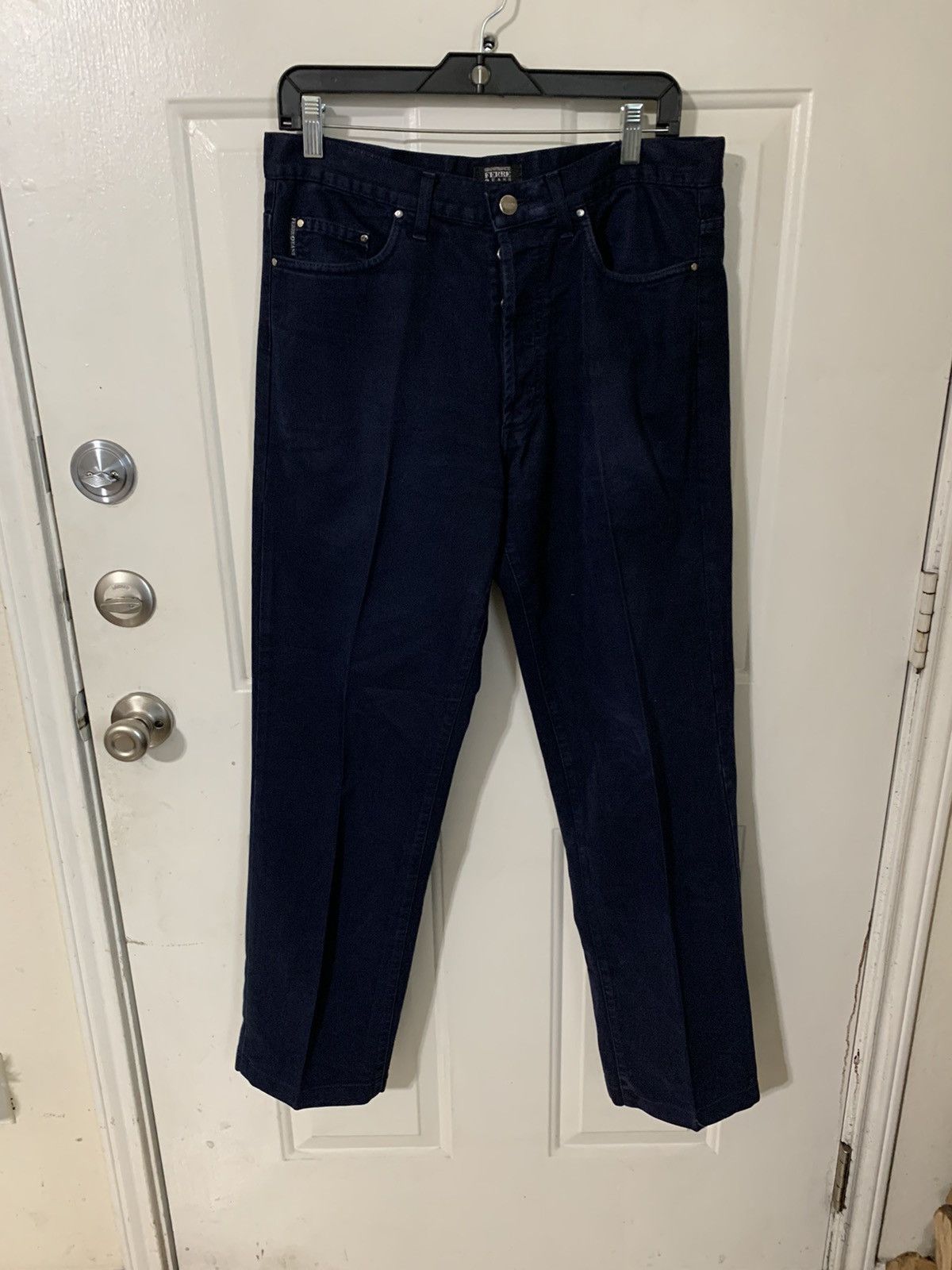 Gianfranco Ferre Button Fly Straight leg jeans Size US 32 / EU 48 - 1 Thumbnail