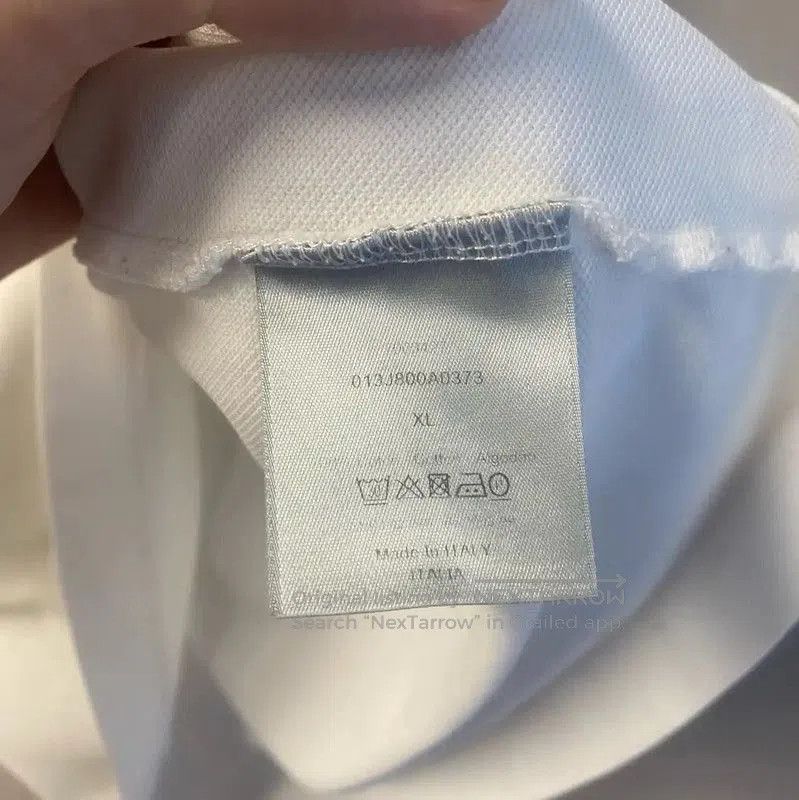 Dior Dior White XL Men's Polo Shirt . Size US XL / EU 56 / 4 - 4 Thumbnail