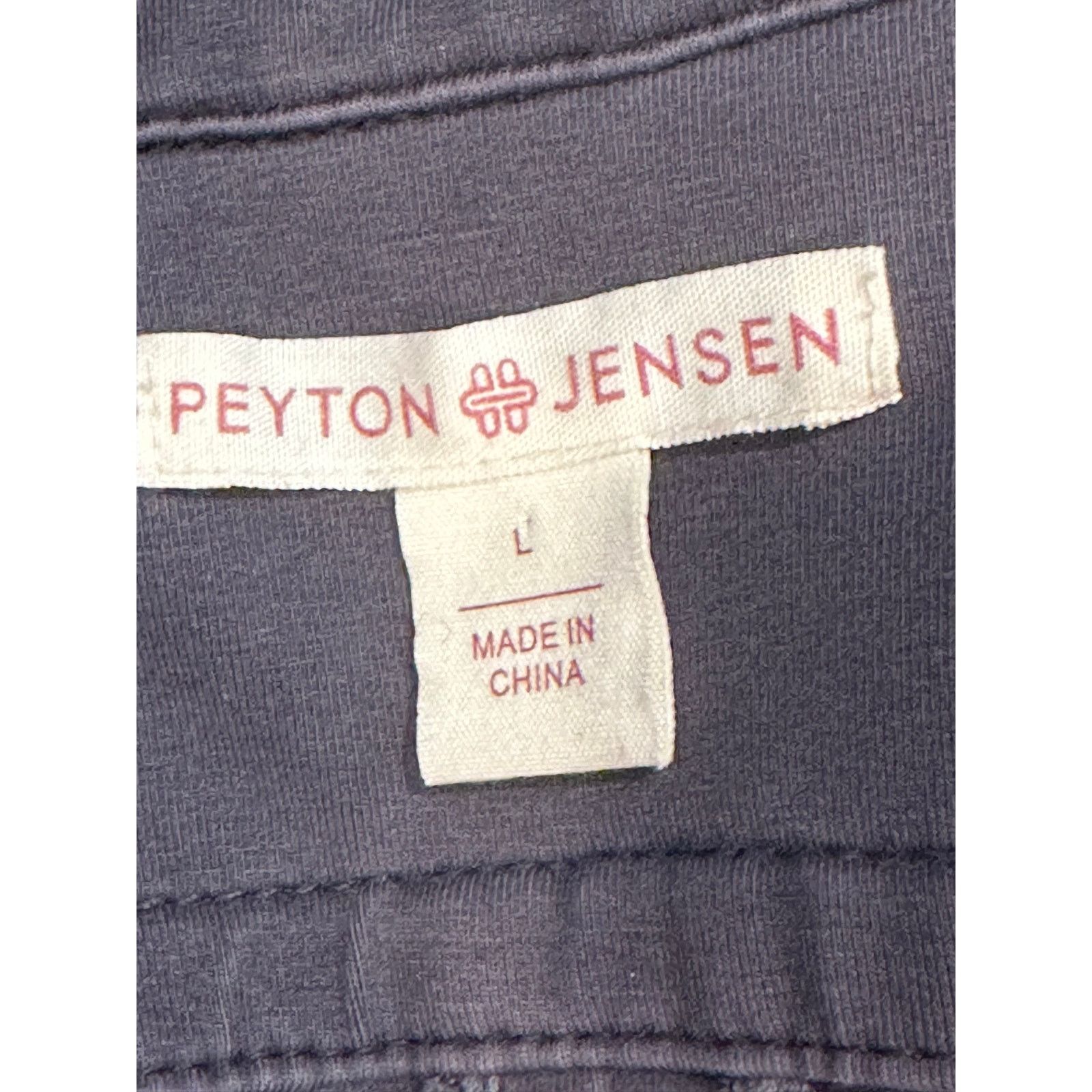 Other Peyton Jensen Moto Jacket with Zippers- Grey - size L Size L / US 10 / IT 46 - 10 Thumbnail