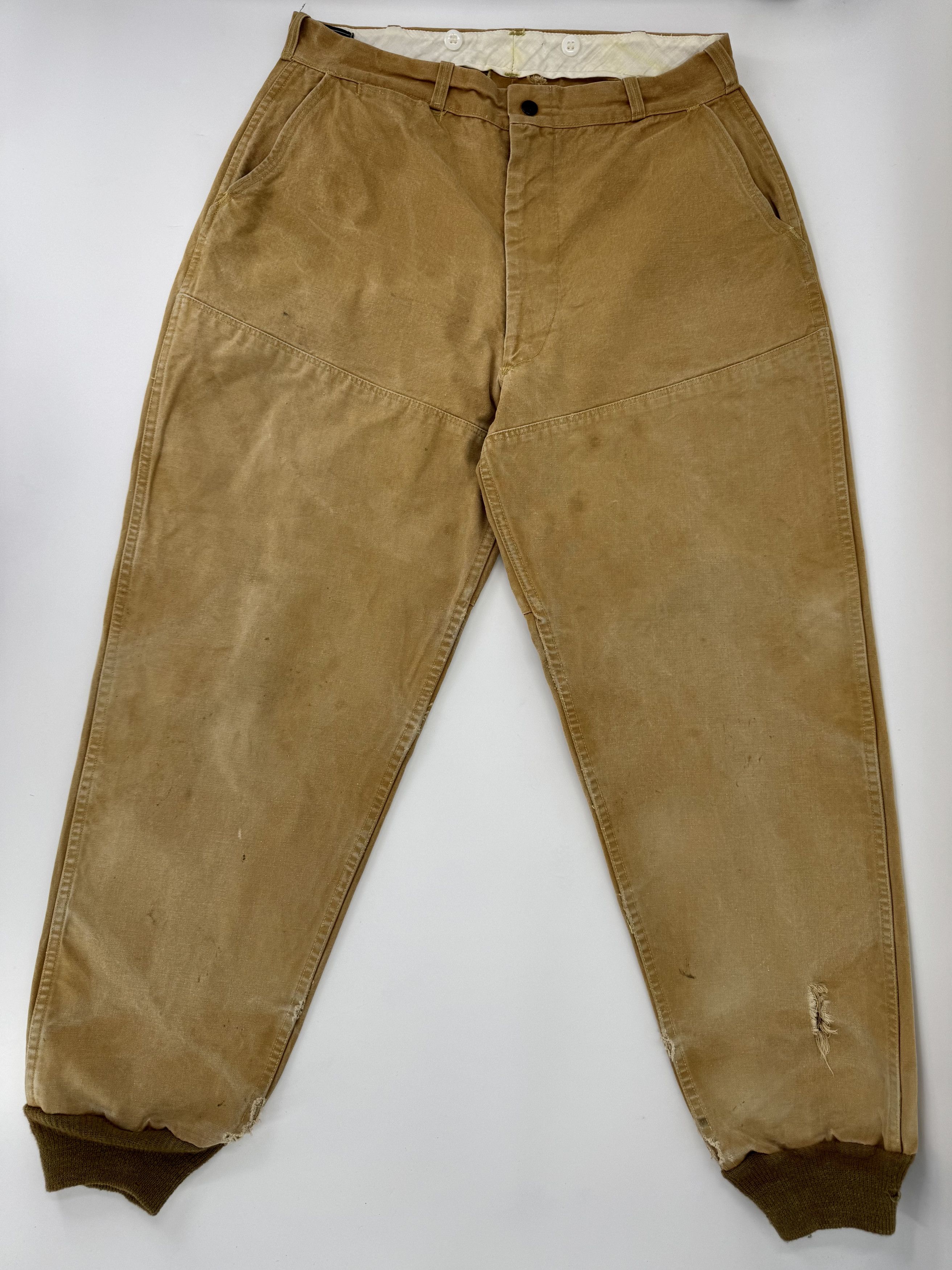 Redhead × Vintage Vintage 1940s Red Head Brand Duck Hunting Pants 32 40s Size US 32 / EU 48 - 1 Thumbnail