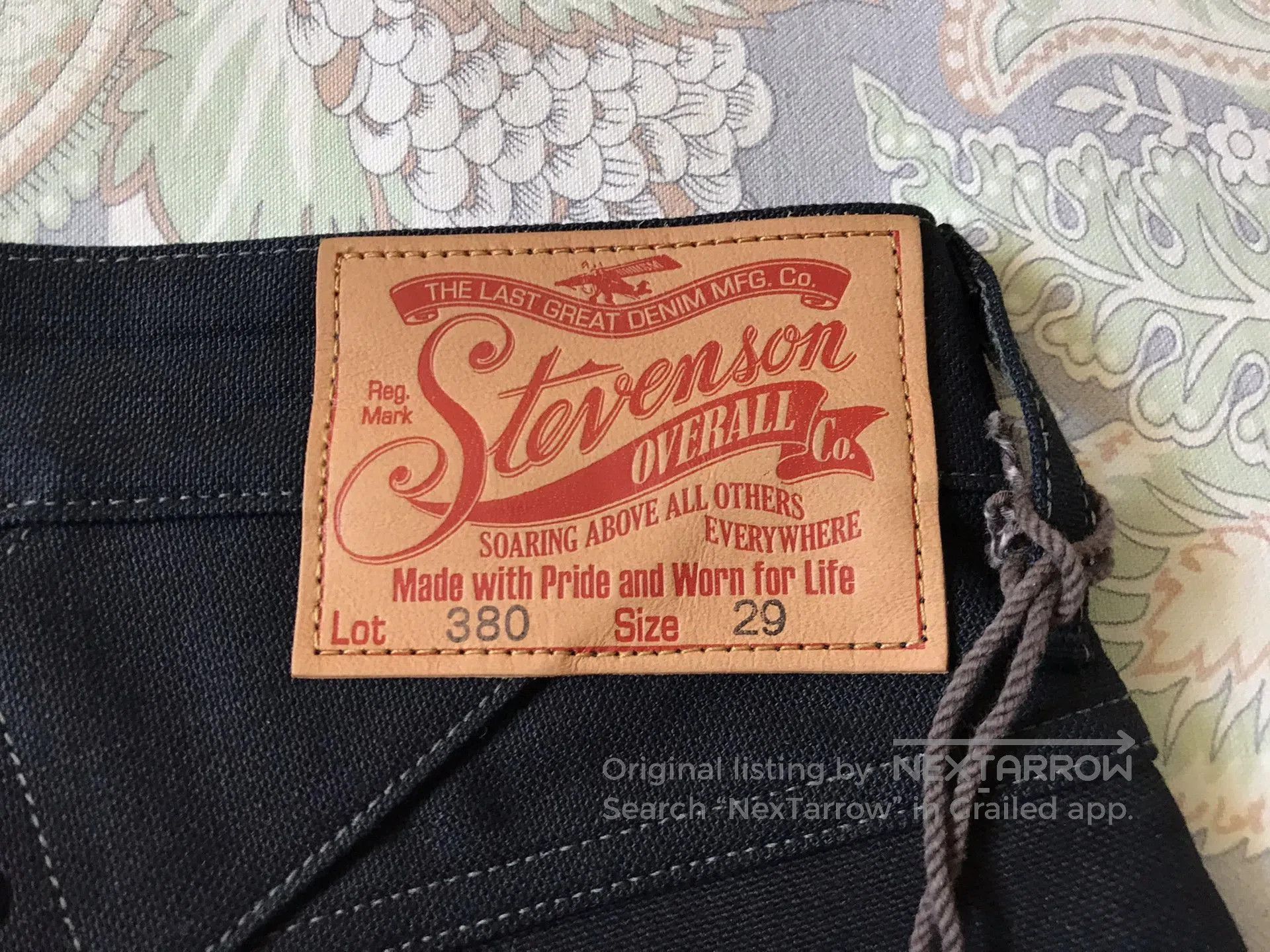 Visvim Stevenson Overall 380 Indigo Canvas Pants. Size US 29 - 8 Thumbnail