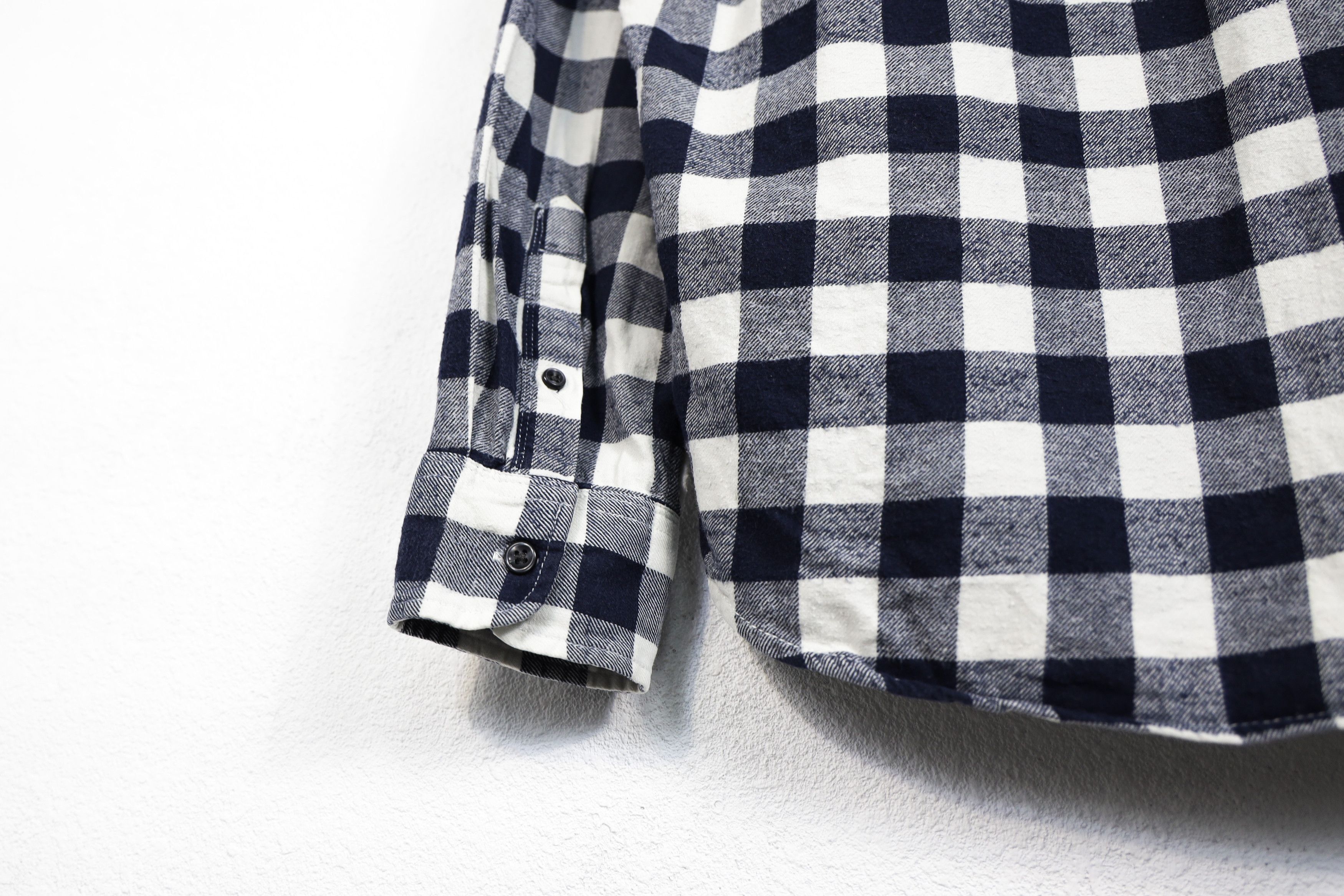 Global Work Global Work Kemeja Black White Check Flannel Shirt Size US S / EU 44-46 / 1 - 11 Thumbnail