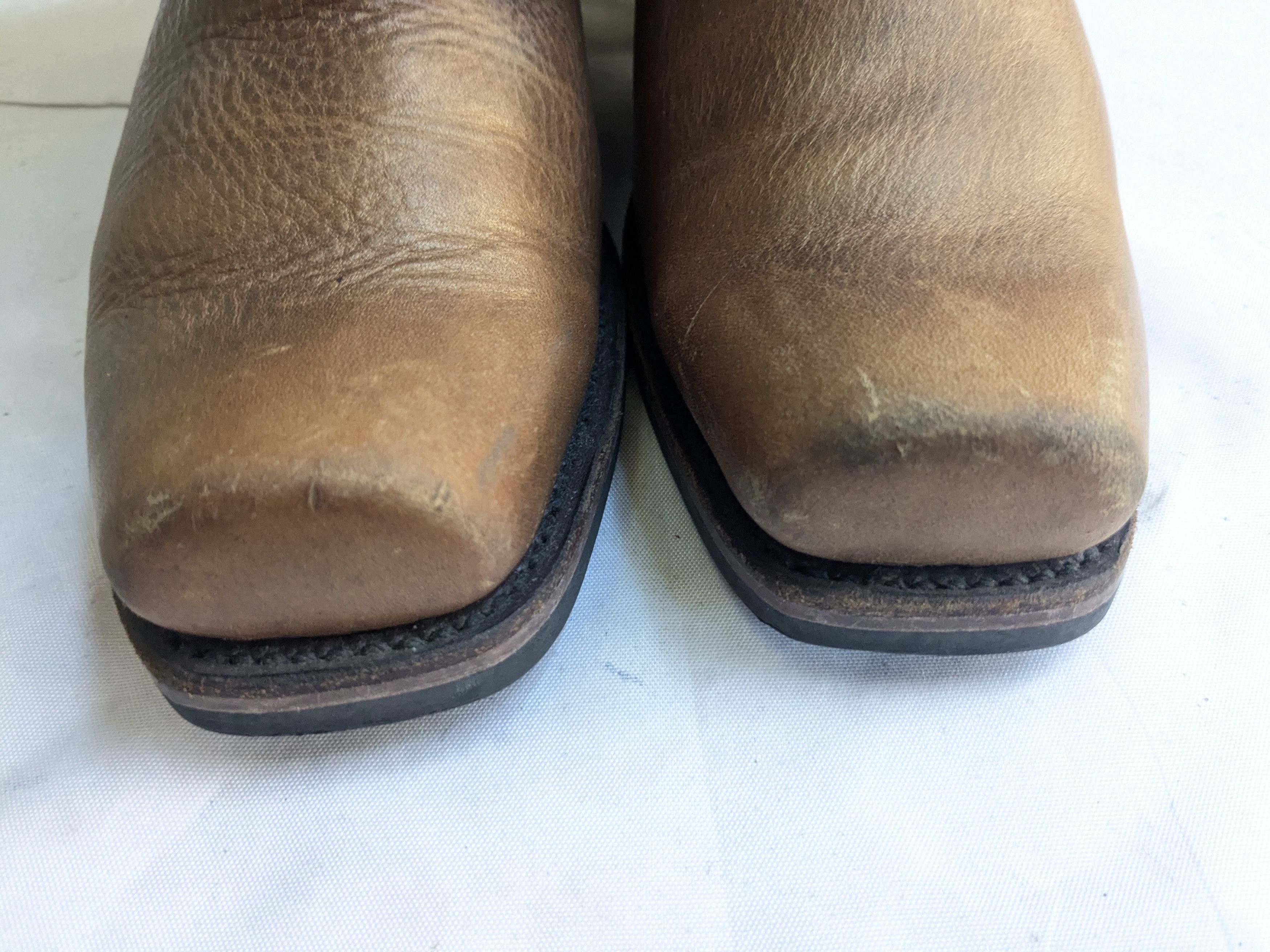 Frye Vintage Frye Harness Brown Leather 8 M Leather Buckle Size US 8 / EU 41 - 4 Thumbnail