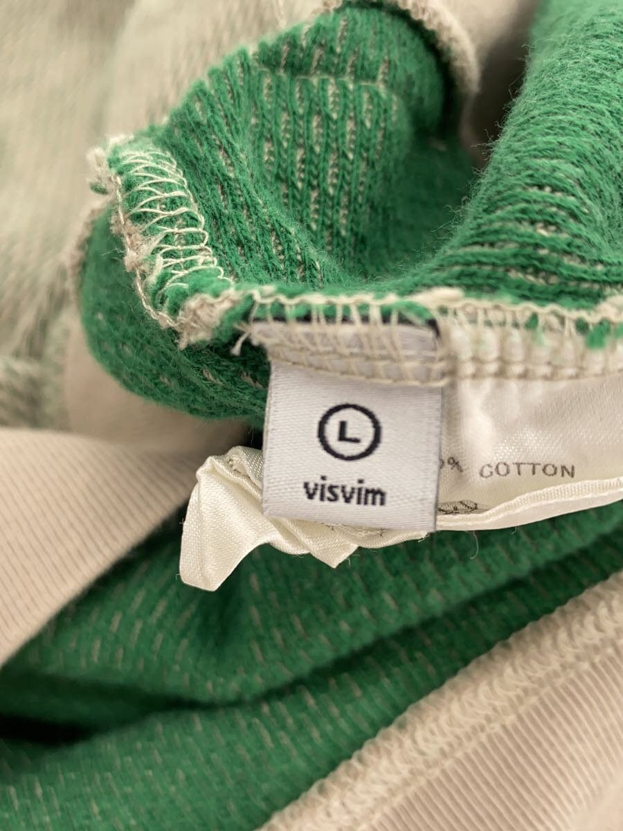 Visvim Green Cotton Long Sleeve T-shirt Size US L / EU 52-54 / 3 - 4 Thumbnail