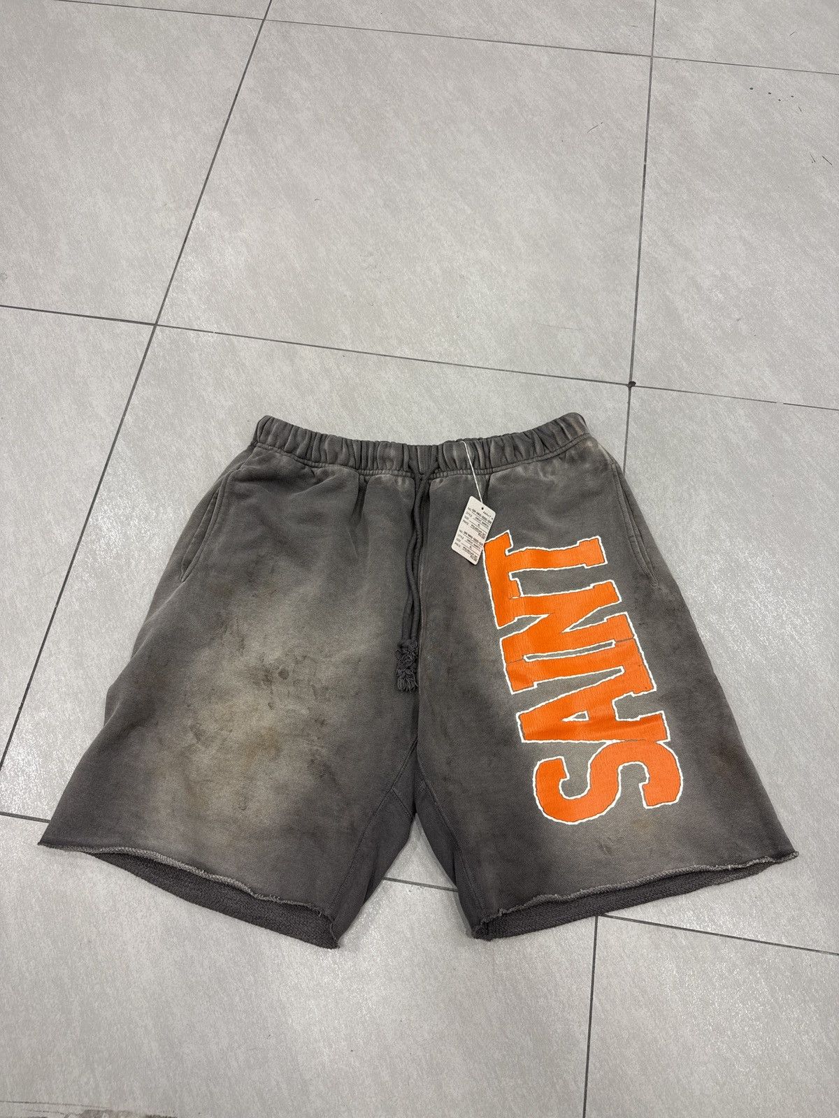 Saint Michael Saint Michael SS26 Logo Sweatshorts Size US 36 / EU 52 - 1 Thumbnail