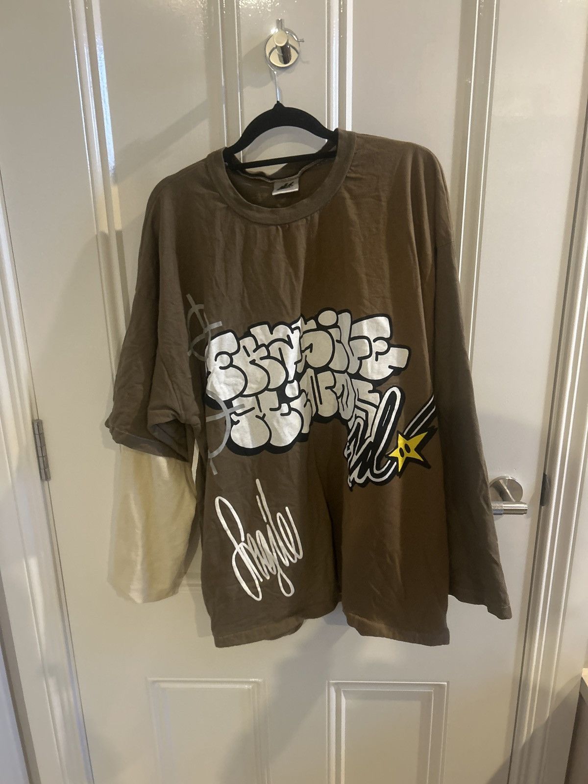 Japanese Brand FRAGILE MINDS longsleeve Size US L / EU 52-54 / 3 - 1 Thumbnail