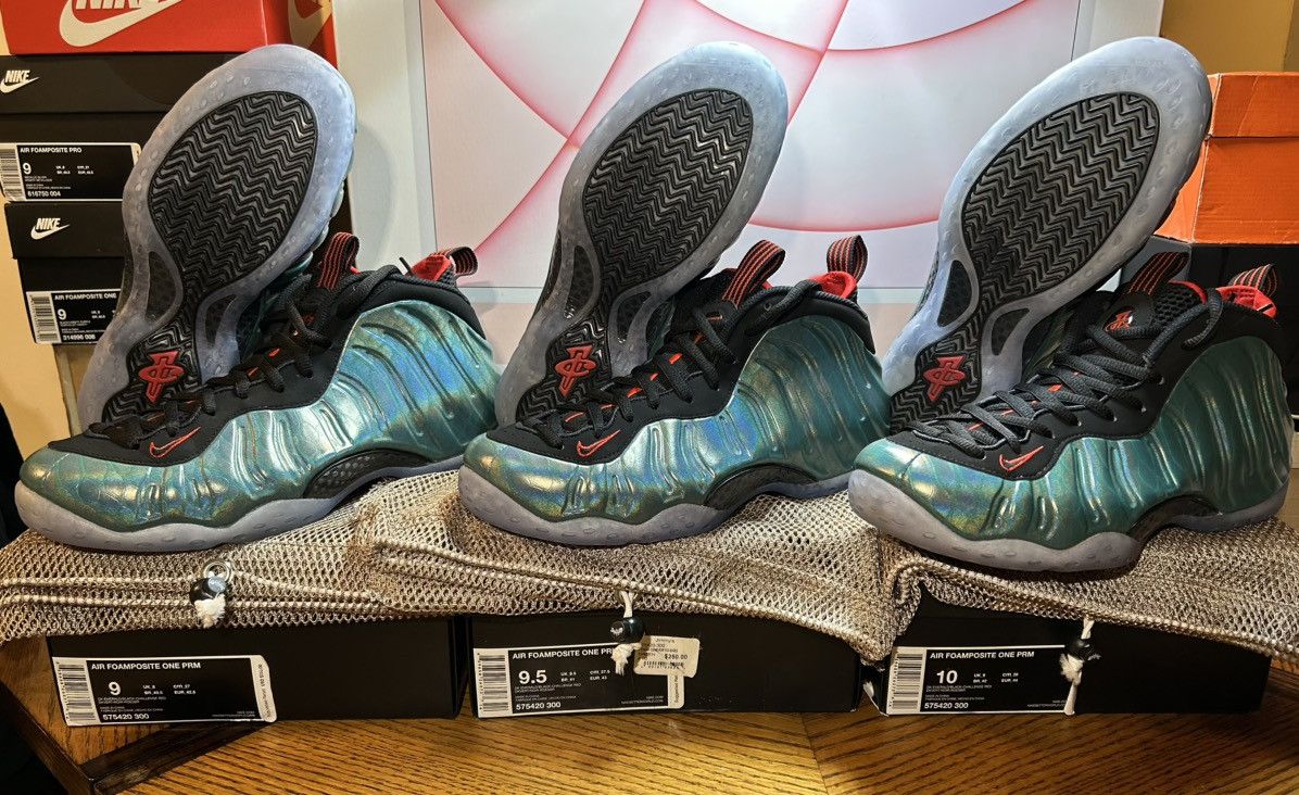 Size 9 - Nike Air Foamposite One PRM Gone Fishing 2015