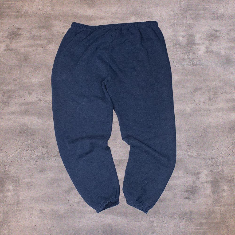 Vintage Y2K 2000's Fruit Of The Loom Relax Baggy Cuffed Sweatpant's Size US 36 / EU 52 - 2 Thumbnail