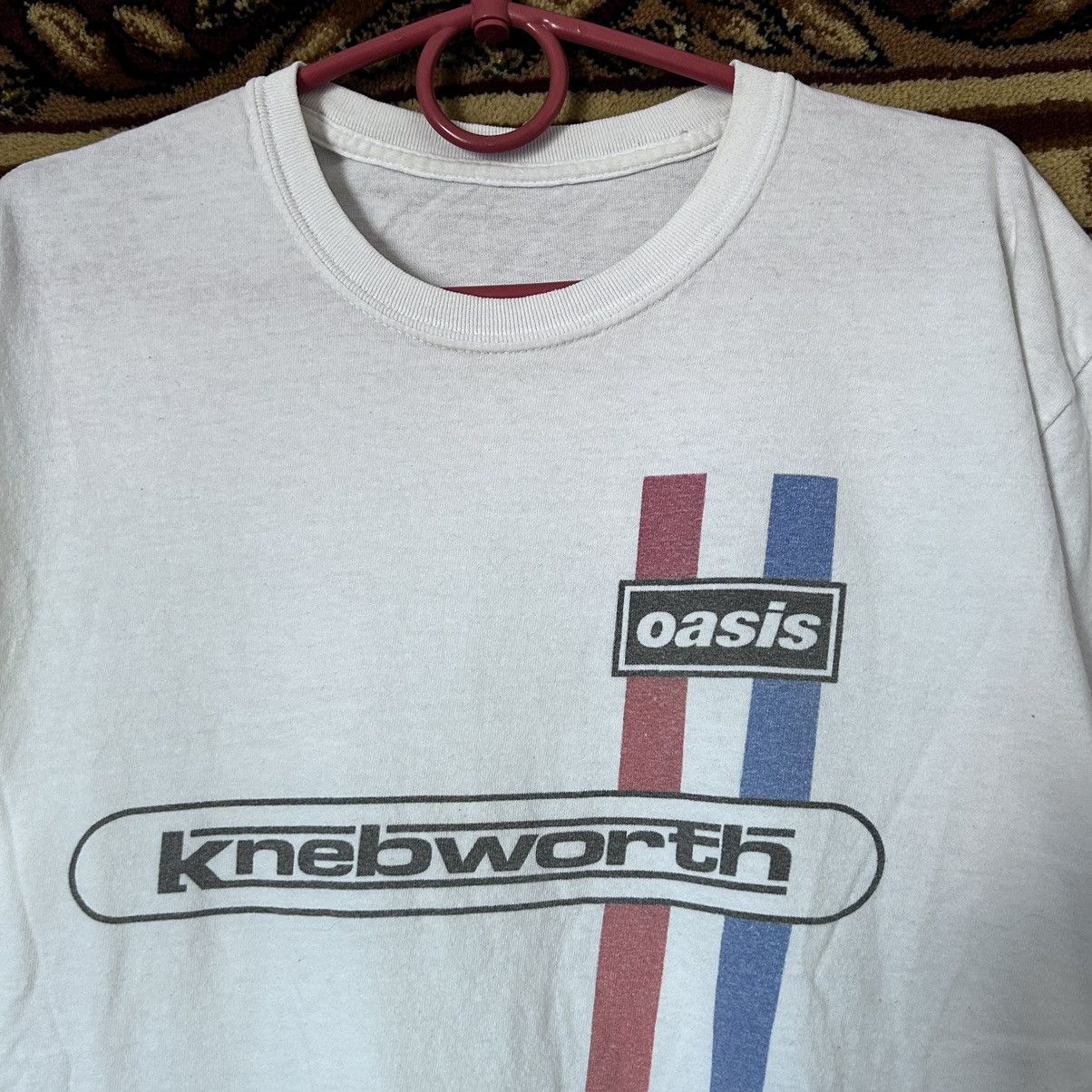 Band Tees Vintage Oasis Knebworth 90s Band Rock Tee Size US M / EU 48-50 / 2 - 3 Thumbnail