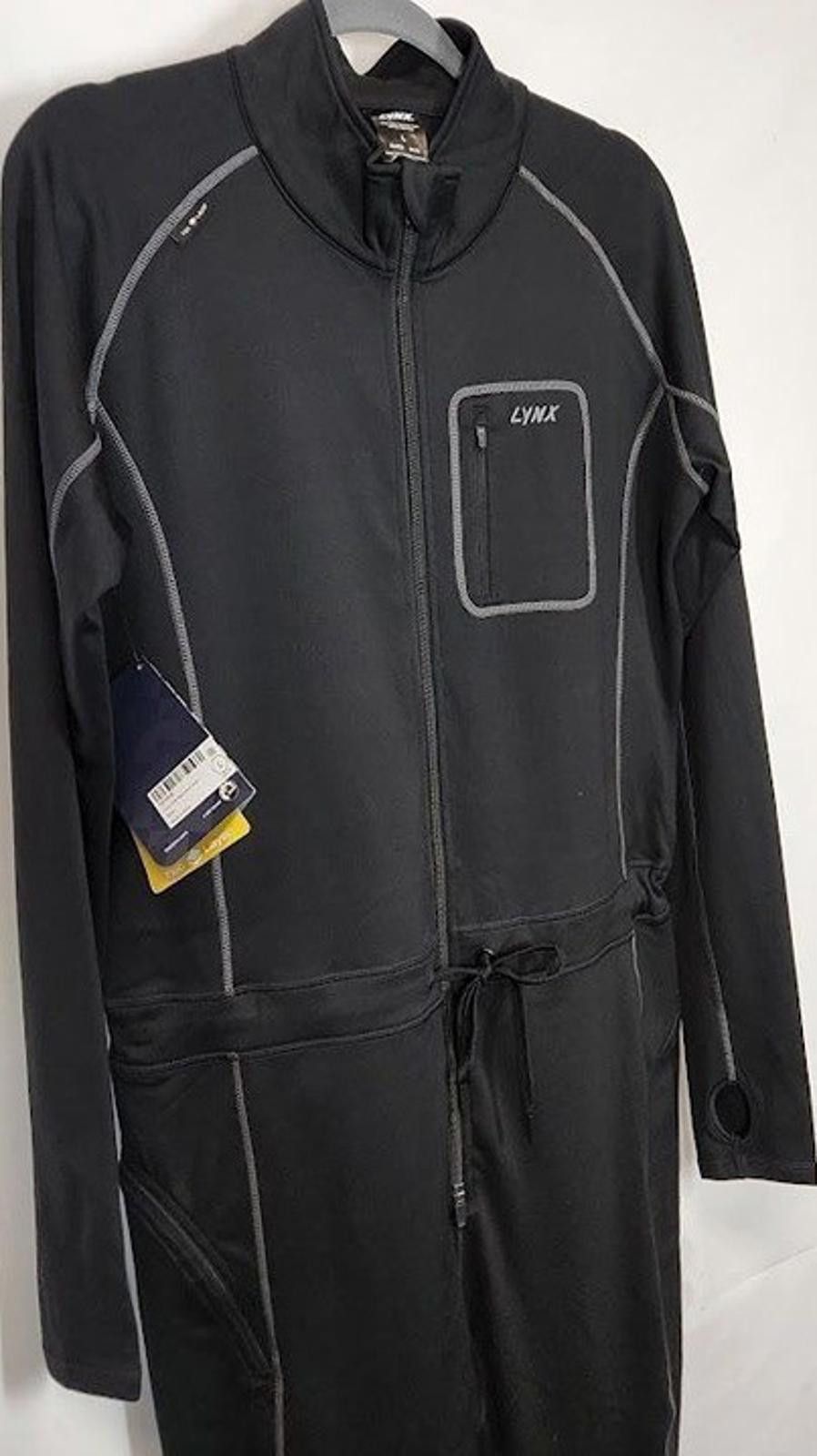 Ski-Doo Ski Doo Lynx One Piece Mid Layer Black, Size XD Size ONE SIZE - 4 Thumbnail