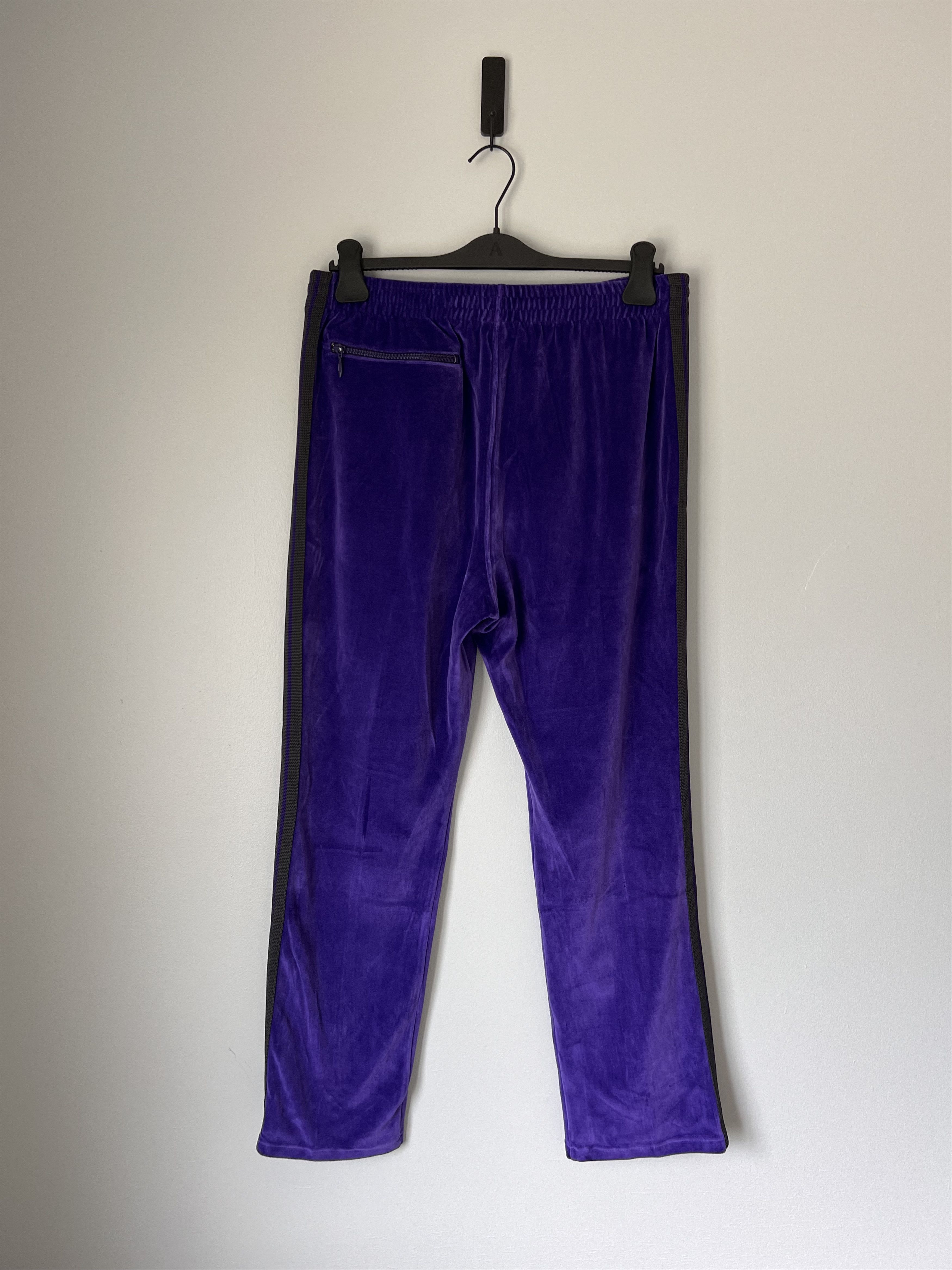 Needles Needles Velour Track Pants in Purple Size US 34 / EU 50 - 4 Thumbnail