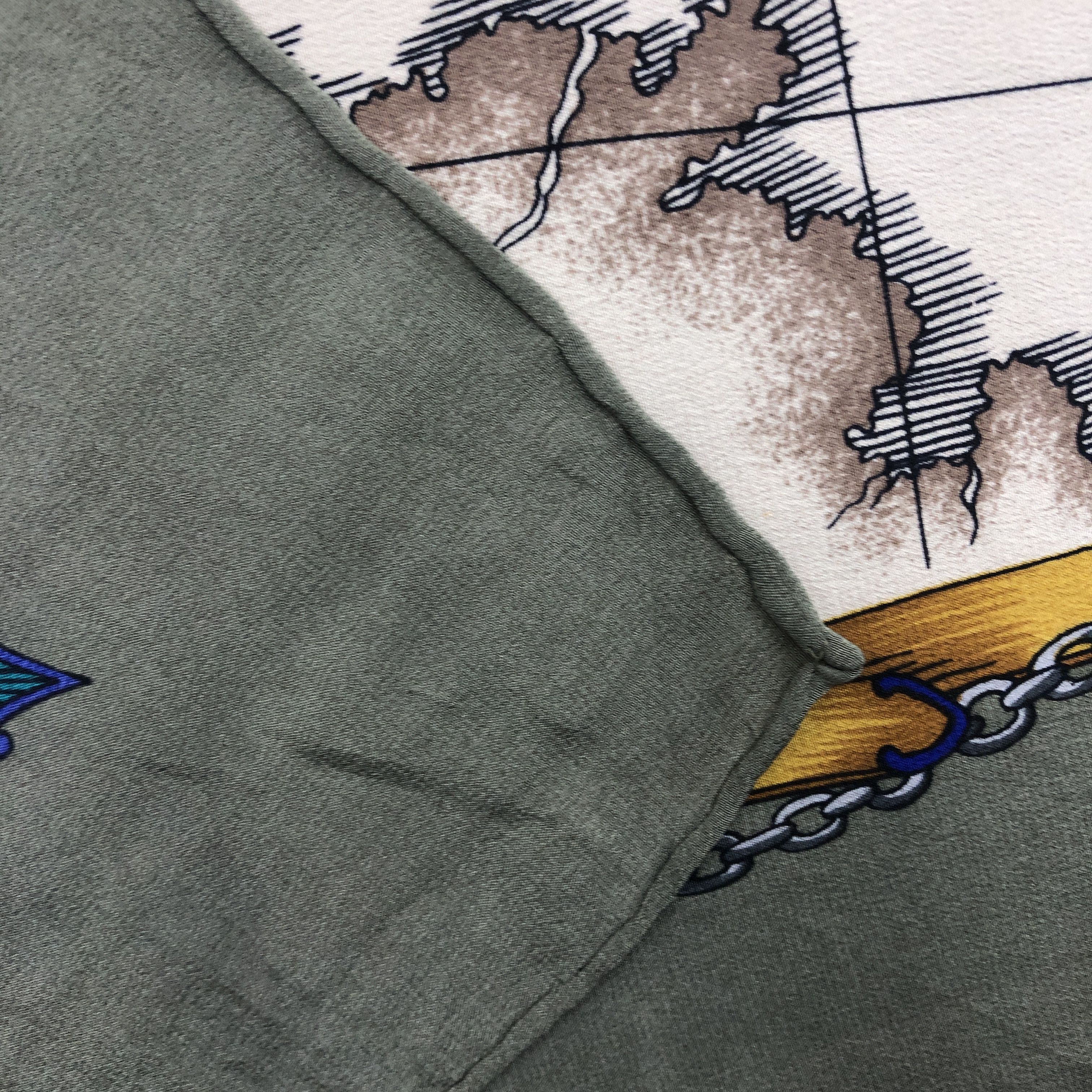 Pierre Balmain × Vintage Vintage Pierre Balmain SILK Scarf Twill Stole Wraps Scarves Size ONE SIZE - 18 Thumbnail
