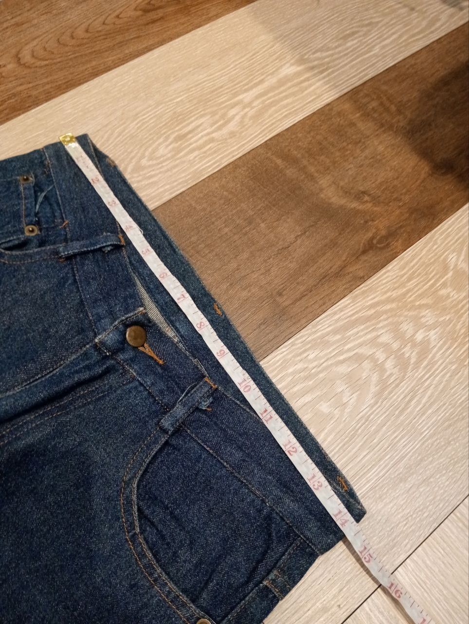 Hysteric Glamour VINTAGE HYSTERIC MINI BLUE DENIM PANTS Size US 29 - 10 Thumbnail