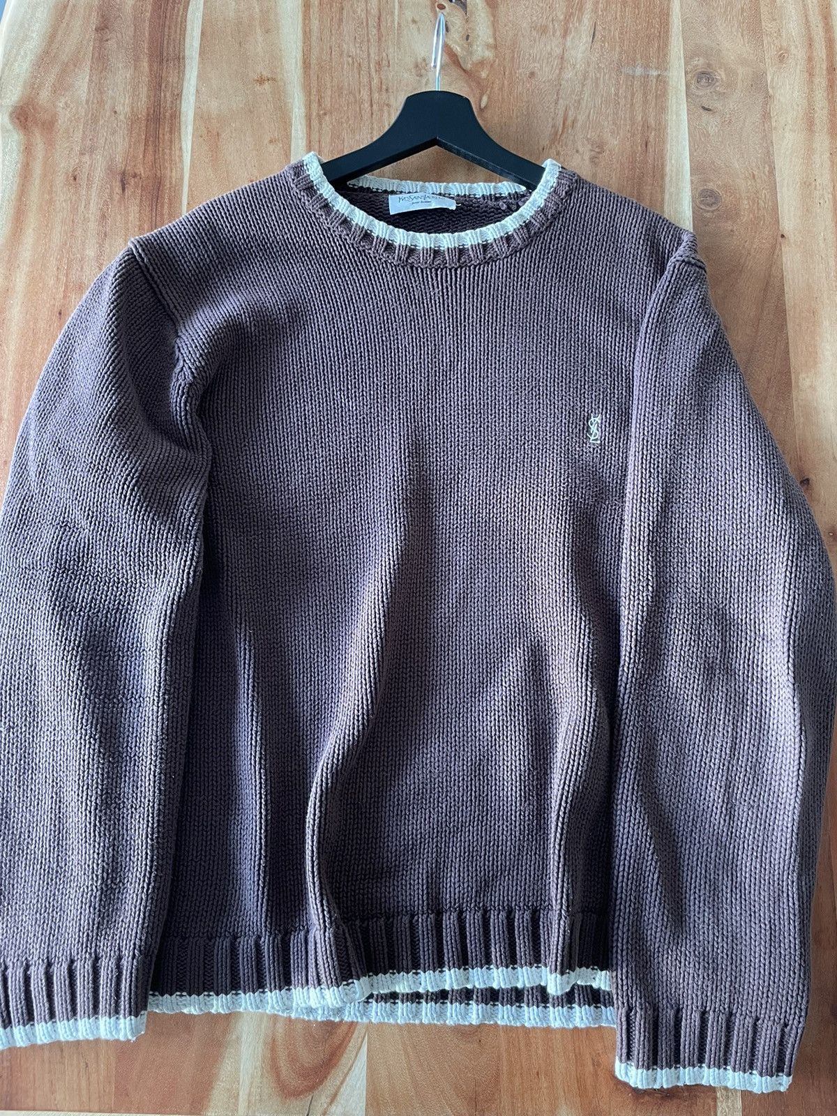 Yves Saint Laurent Ysl Vintage sweater Size US L / EU 52-54 / 3 - 1 Thumbnail