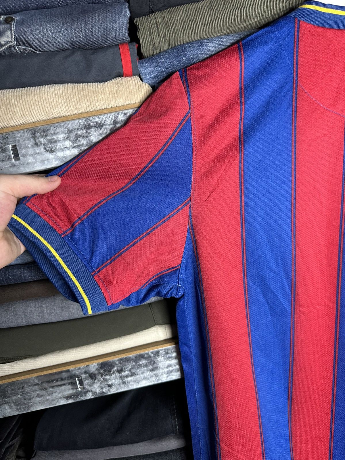 Nike FC Barcelona Retro 2009/10 Nike Home Soccer Jersey Size S Size US S / EU 44-46 / 1 - 10 Thumbnail