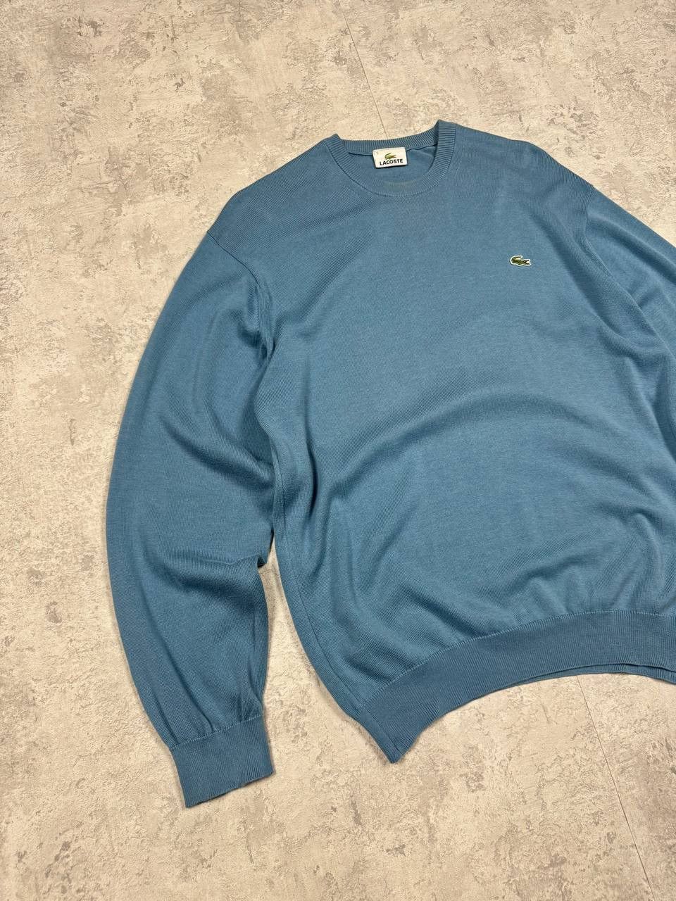 Lacoste Vintage Lacoste y2k Blue Sweater Size 5 Size US L / EU 52-54 / 3 - 2 Thumbnail
